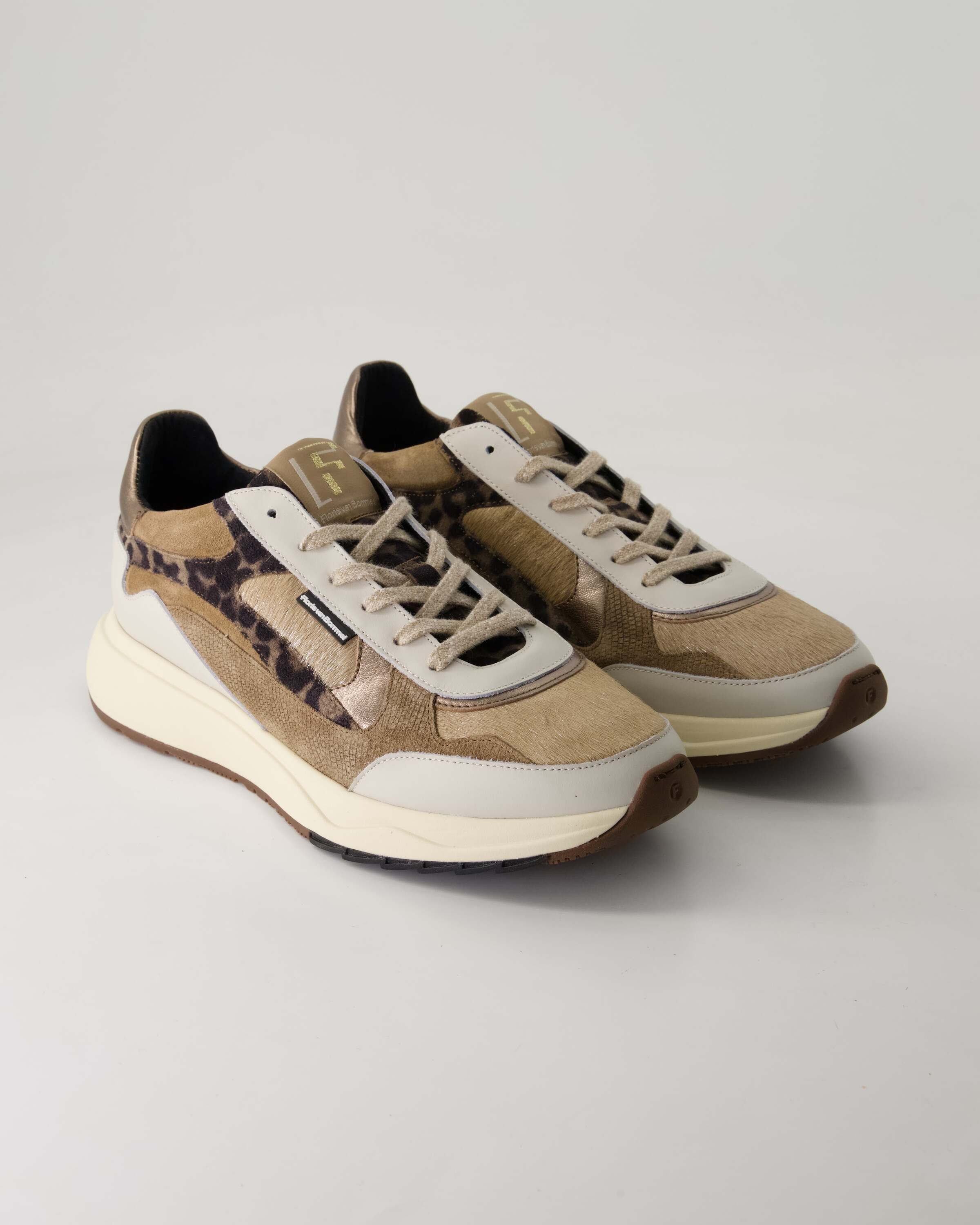 Floris van Bommel Suvi Schnürschuh Obermaterial: Leder und Textil