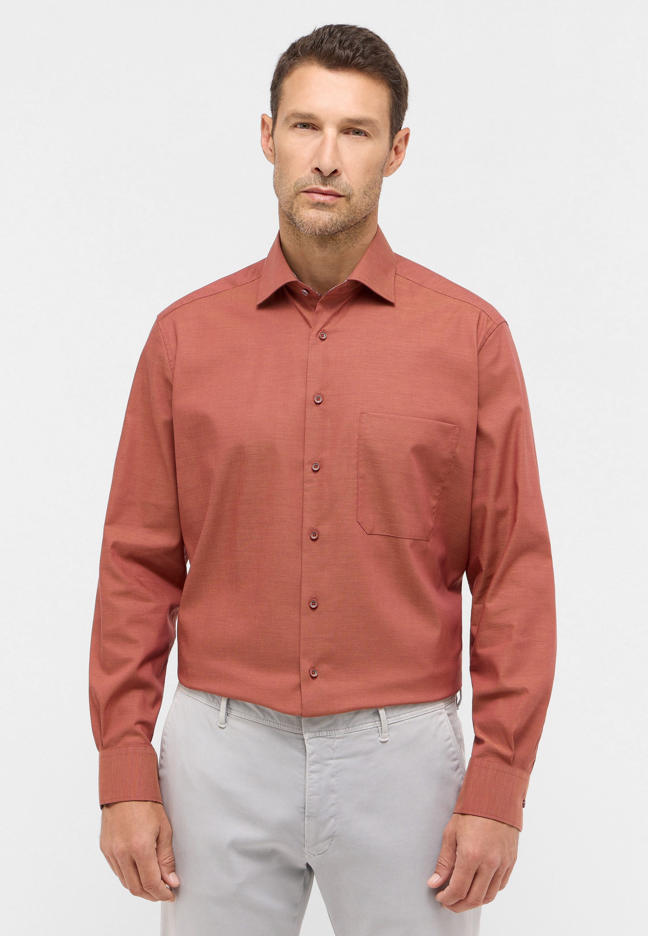 Eterna Langarmhemd COMFORT FIT NON IRON günstig online kaufen