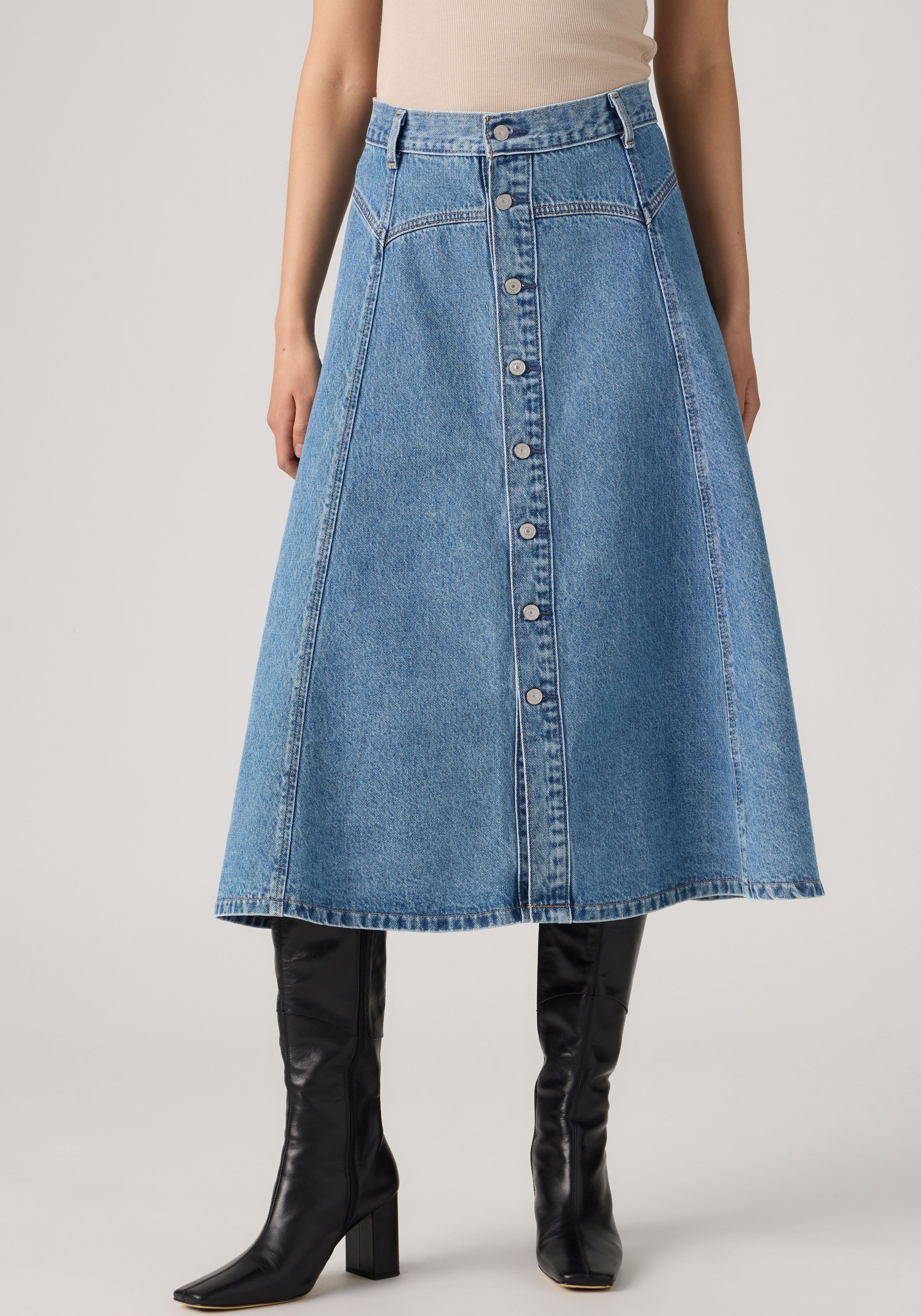 Levi's® Jeansrock YOKED WESTERN SKIRT