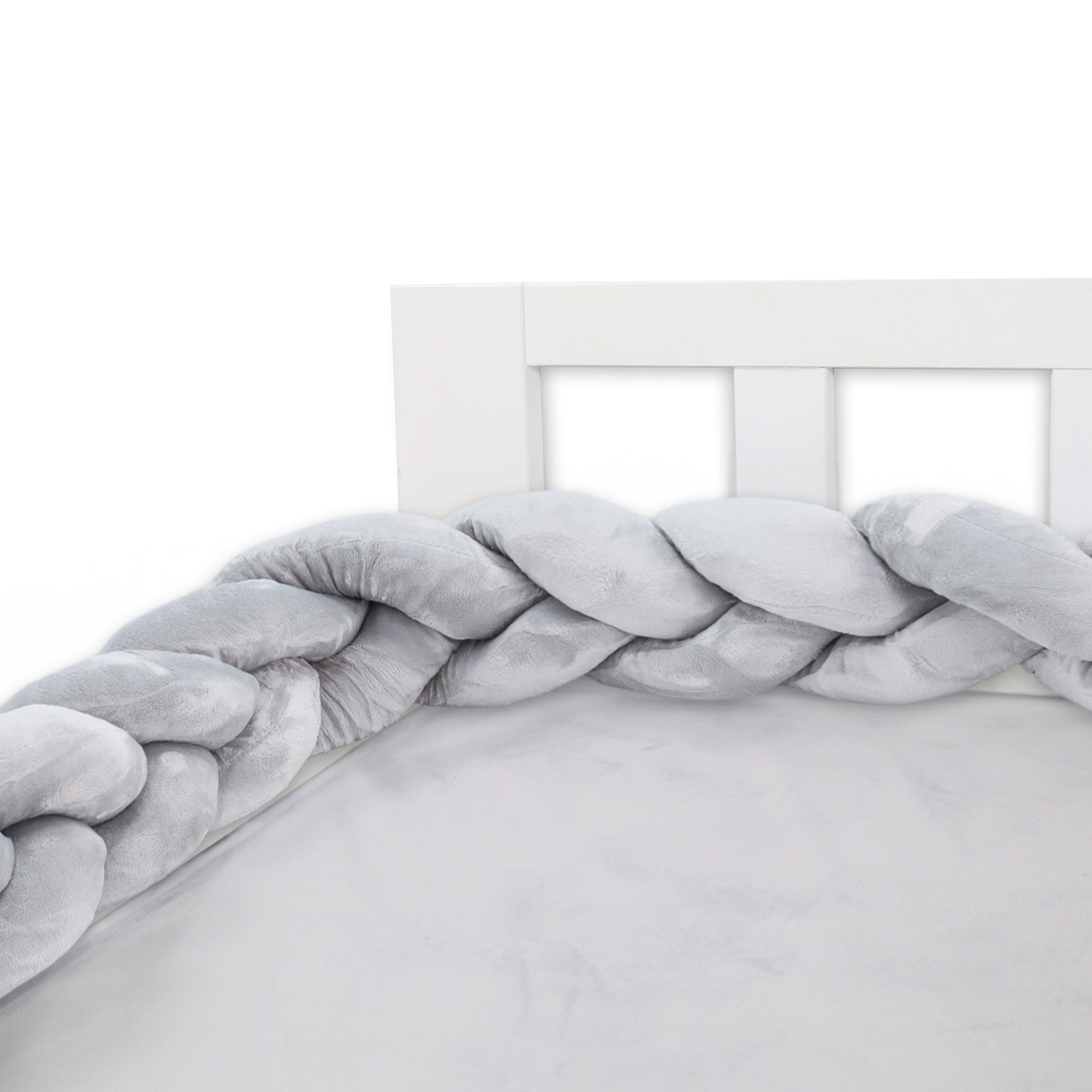 Totsy Baby Bettnestchen Bettschlange Bettumrandung für Babybett und Kissen Deko Kuschelkissen