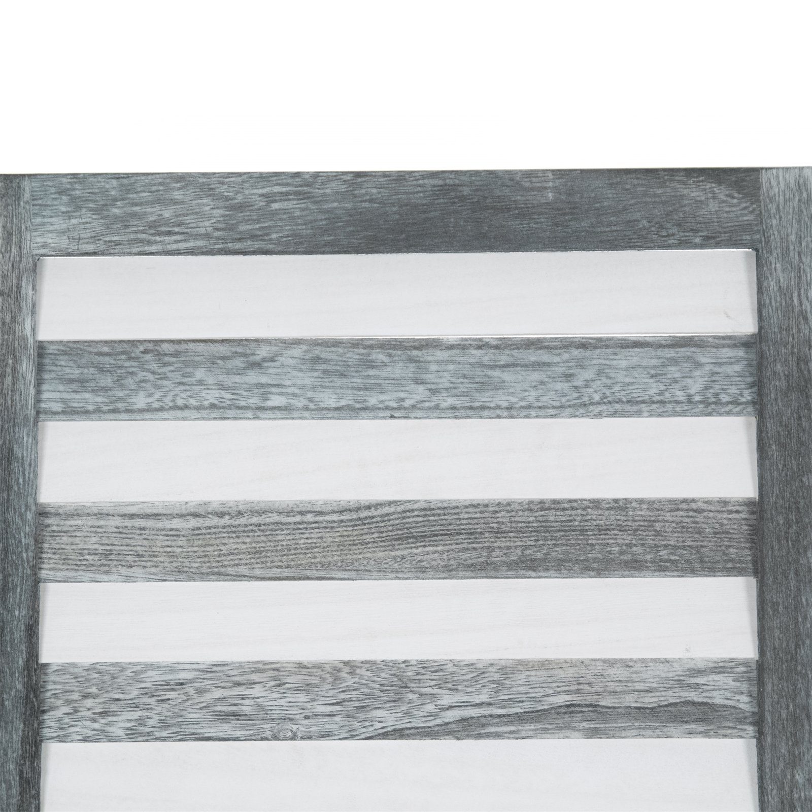 Holz, DELIGHTS grau RAUMTEILER DESIGN 3-teilig, "COTTAGE", Paravent, Paravent Farbe: