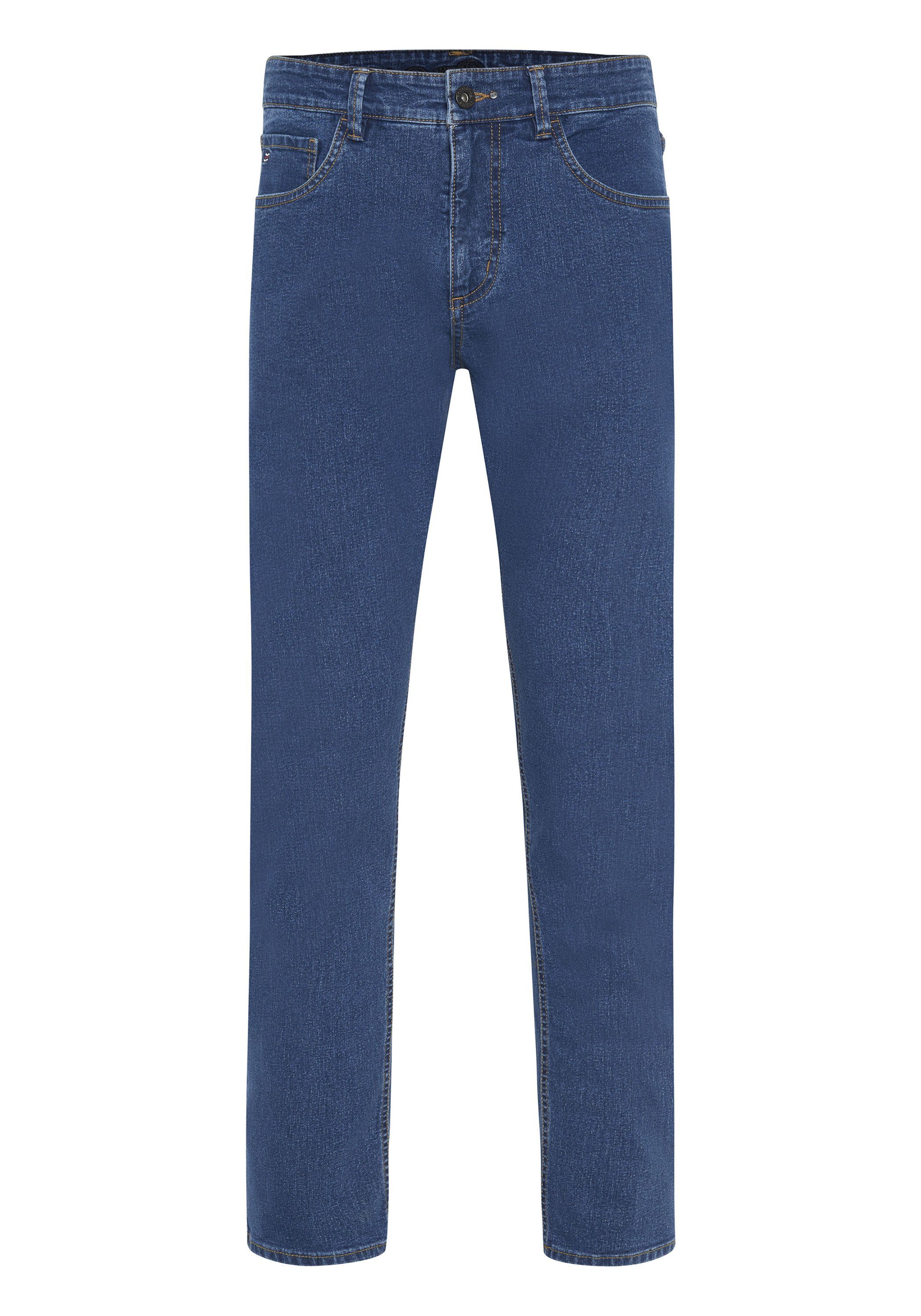 Polo Sylt Slim-fit-Jeans im Look dezent verwaschenen