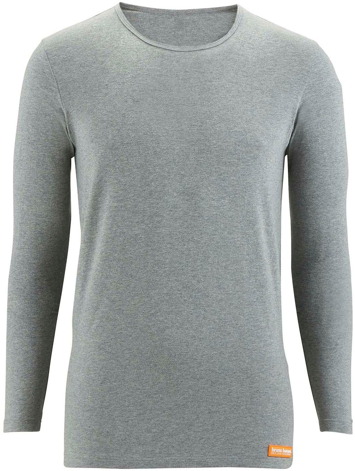 Bruno Banani Unterhemd Warm Up mit kontrastfarbenen Markenlabel günstig online kaufen