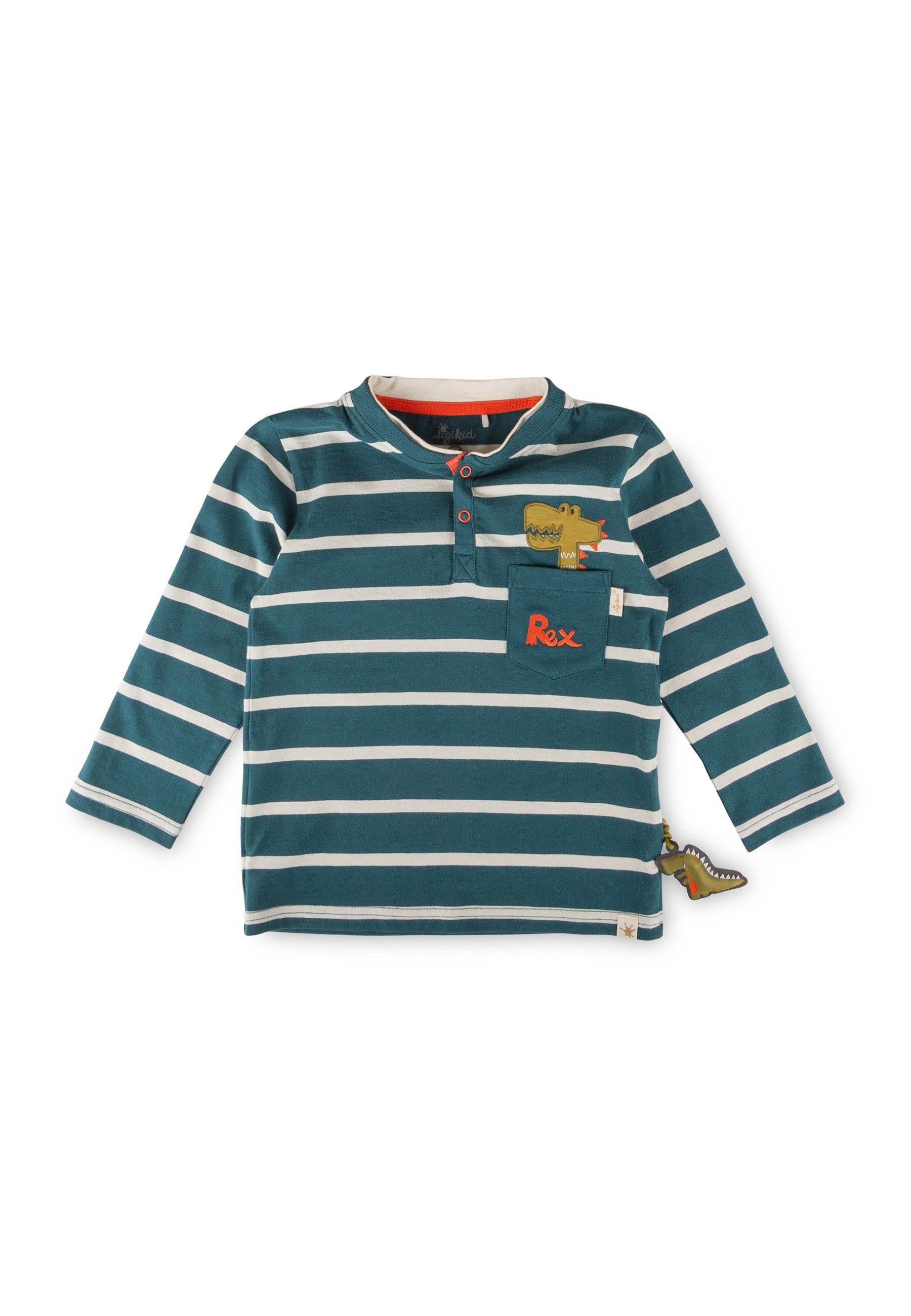 Sigikid Langarmshirt Dino Fun für Kinder Jungen (1-tlg)