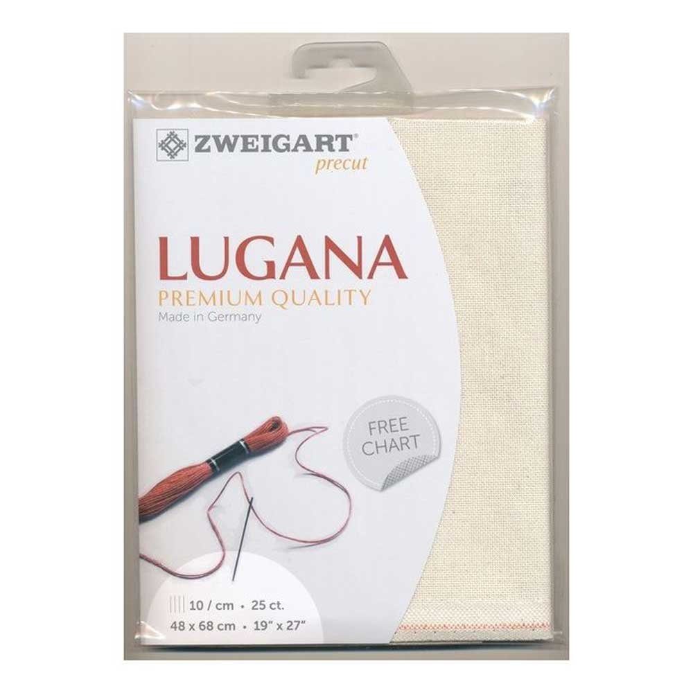 Zweigart Kreativset Zählstoff LUGANA Zweigart Precute 25 ct. 3835 Farbe