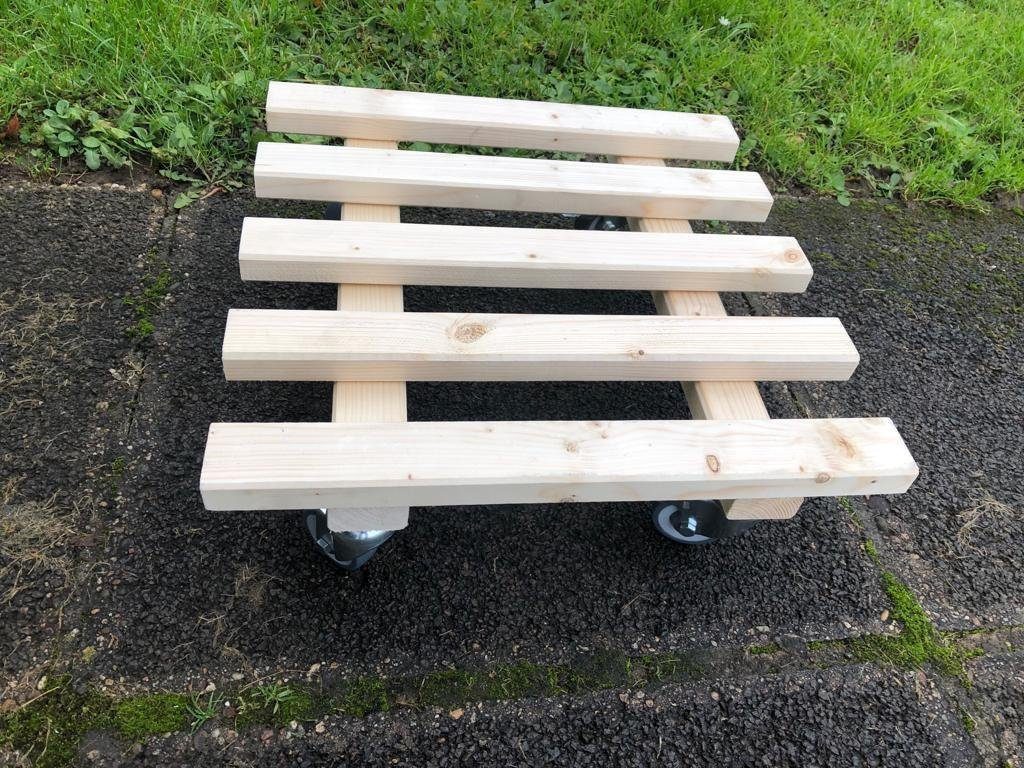 Schlögel Pflanzenroller Pflanzenroller Scandi-Design TNA200 Vollholzroller Nadelholz gehobelt, gute Festigkeits- und Elastizitätseigenschaft