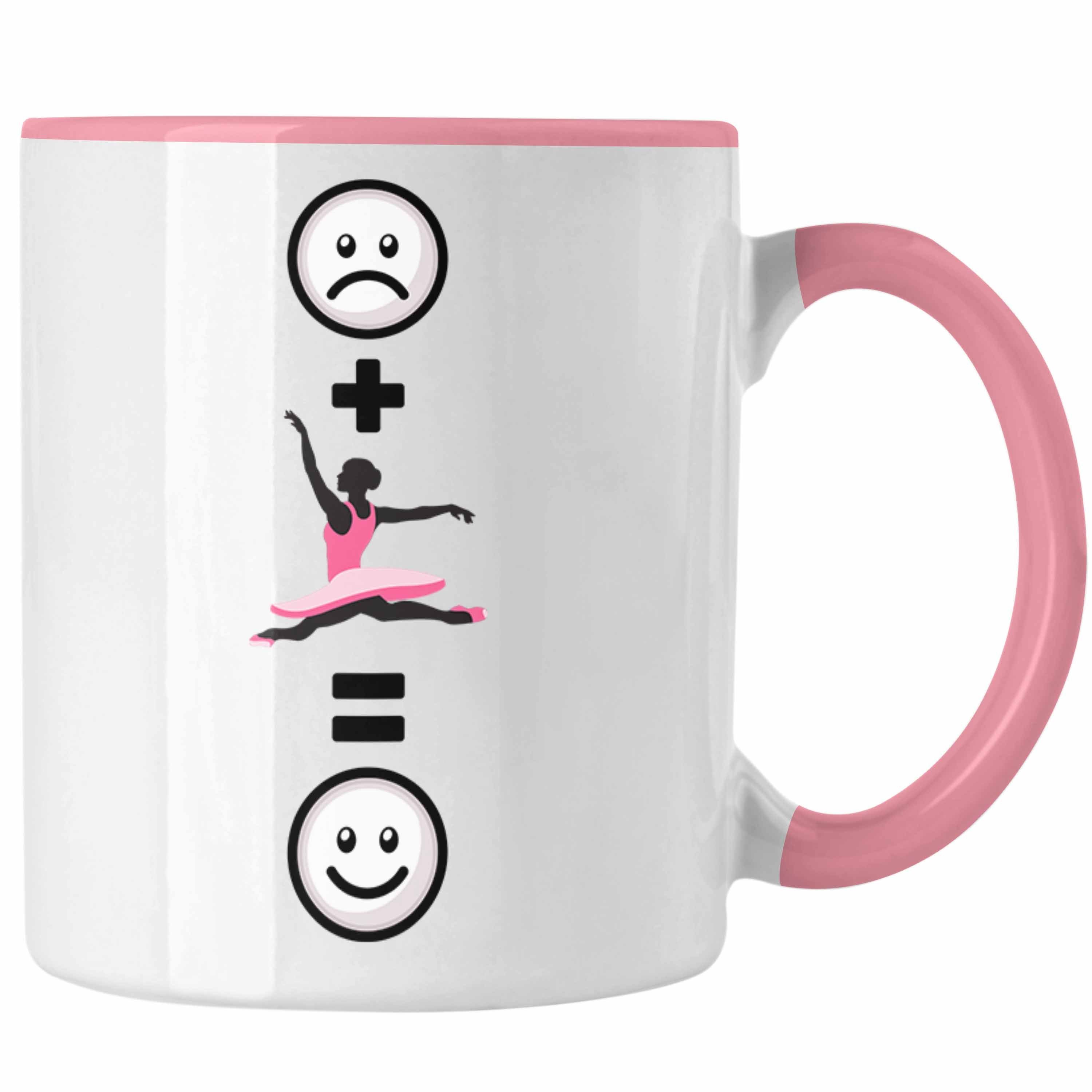 Tasse Lustige Rosa Tasse für :(Ta Geschenk Tänzerin Balett Geschenkidee Trendation Tanzen