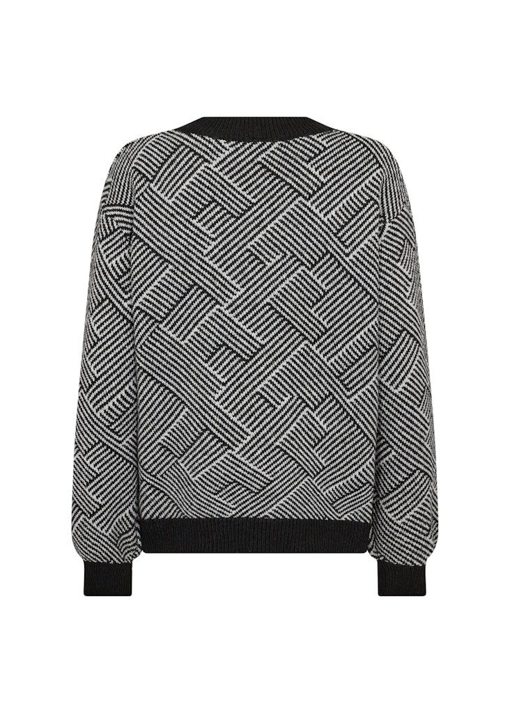 soyaconcept Strandpullover SC-INELA 1 BLACK COMBI günstig online kaufen