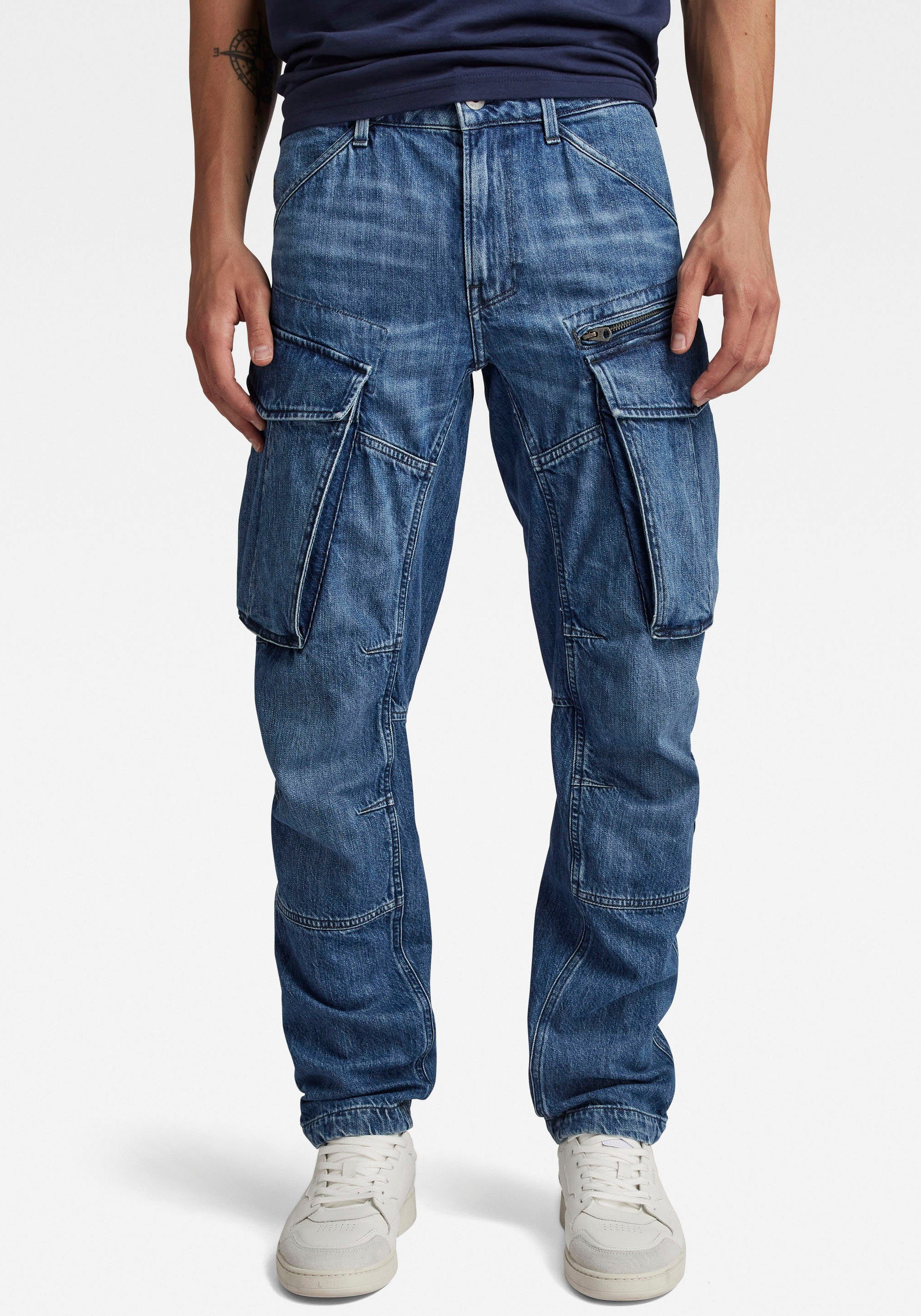 G-Star RAW Cargohose Rovic zip 3d regular tapered