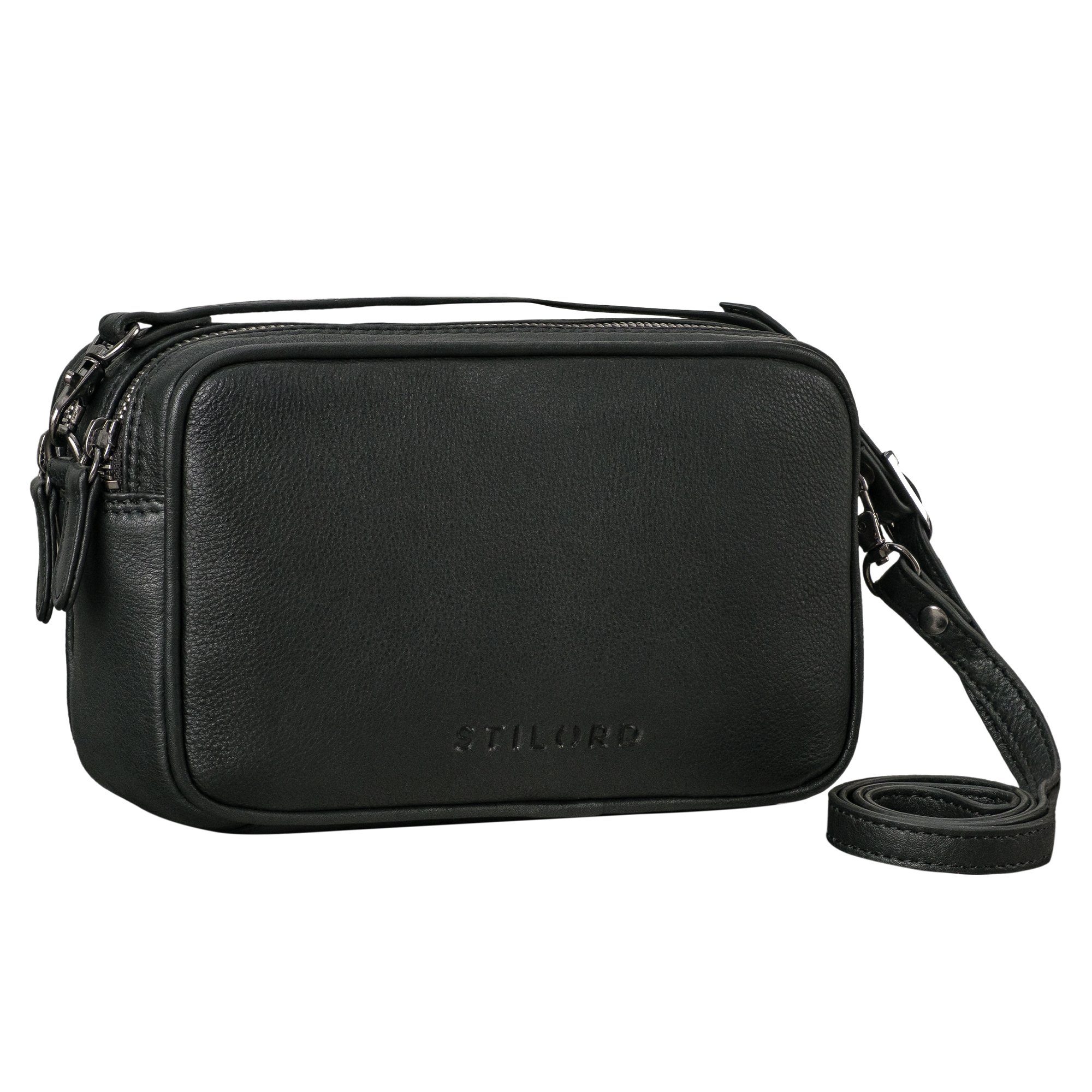 Handtasche "Pam" Umhängetasche Leder Damen Klein