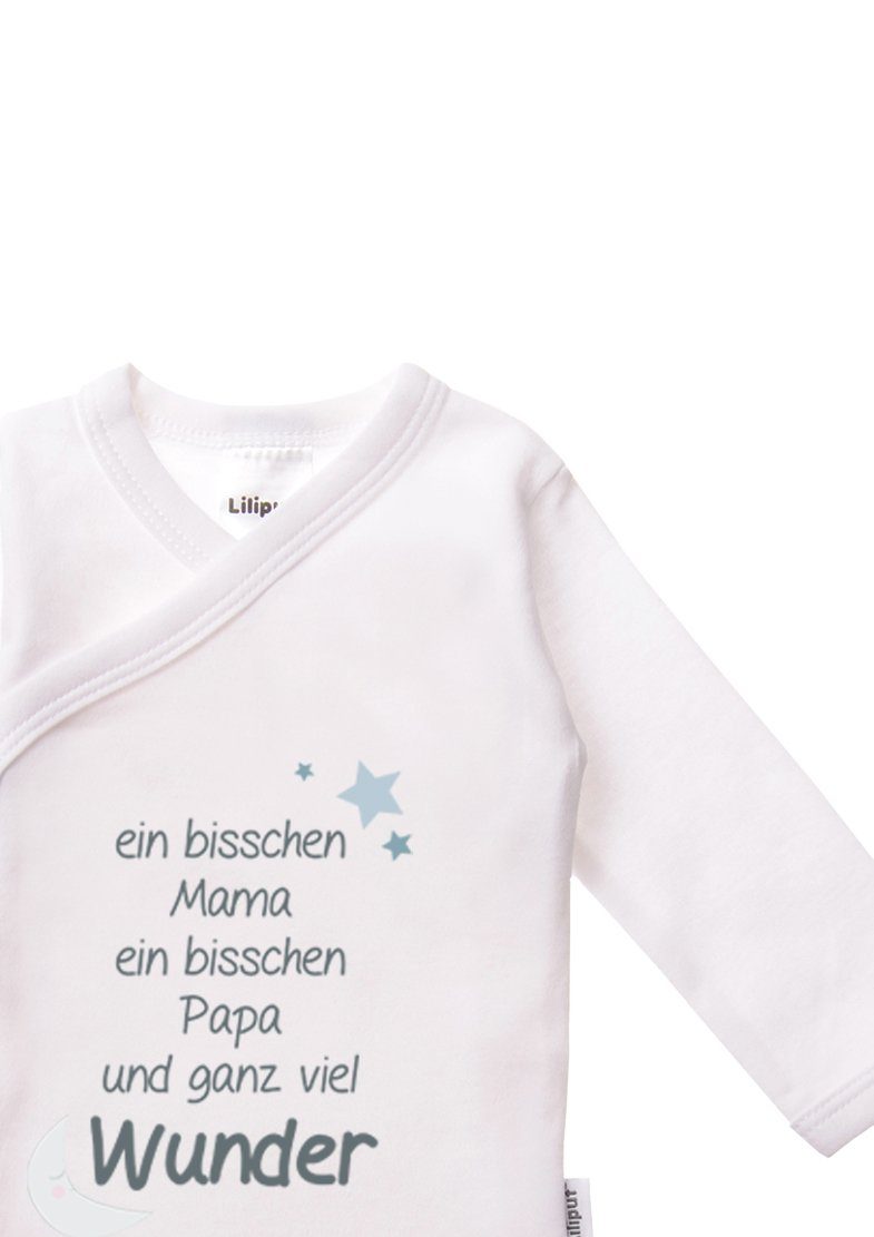 Daddy Wickelbody praktischer (2-tlg) Liliput Mummy Druckknopfleiste + mit