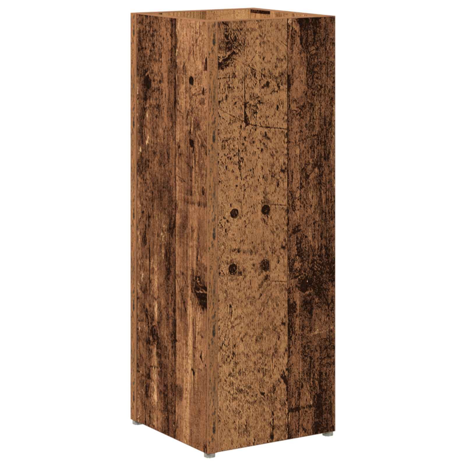 vidaXL Schirmständer Sonnenschirmhalter Altholz 20 x 20 x 55,5 cm Holzwerkstoff (1 St)