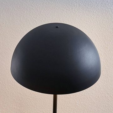 Lindby Stehlampe Idalene, Leuchtmittel nicht inklusive, Modern, Metall, Schwarz, gold, 2 flammig, E27, Stehleuchte