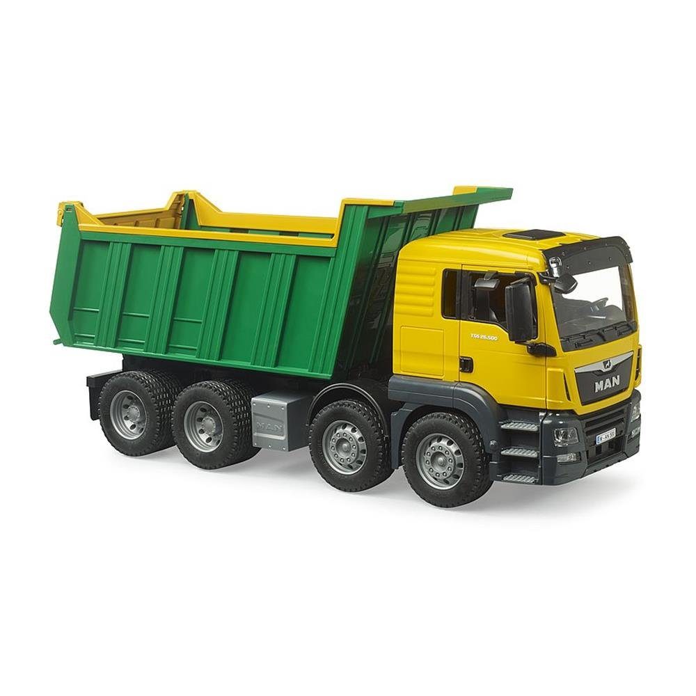 Bruder® Spielzeug-LKW 03766 MAN TGS Kipp-LKW, mit kippbare Mulde, Gelb / Gr günstig online kaufen