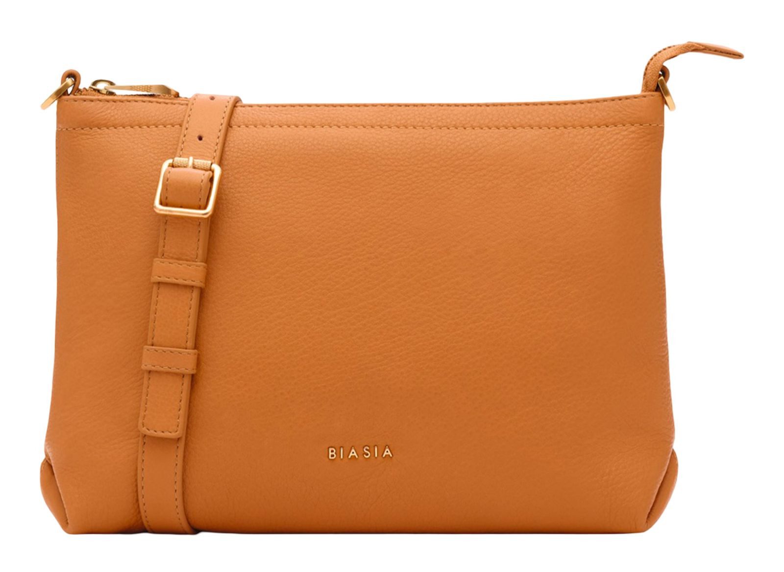 BIASIA Umhängetasche Crossbody Bag, aus echtem Leder