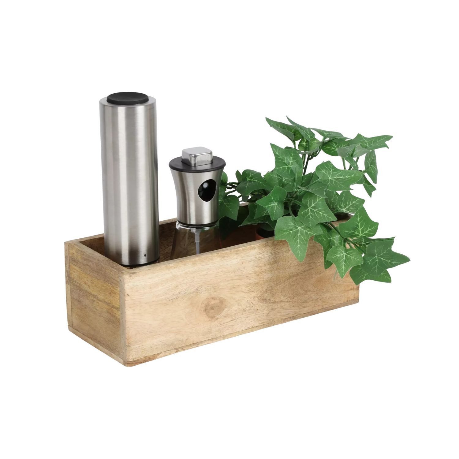 BURI Aufbewahrungsbox Aufbewahrungsbox aus Mangoholz Holzkiste Organizer Ho günstig online kaufen