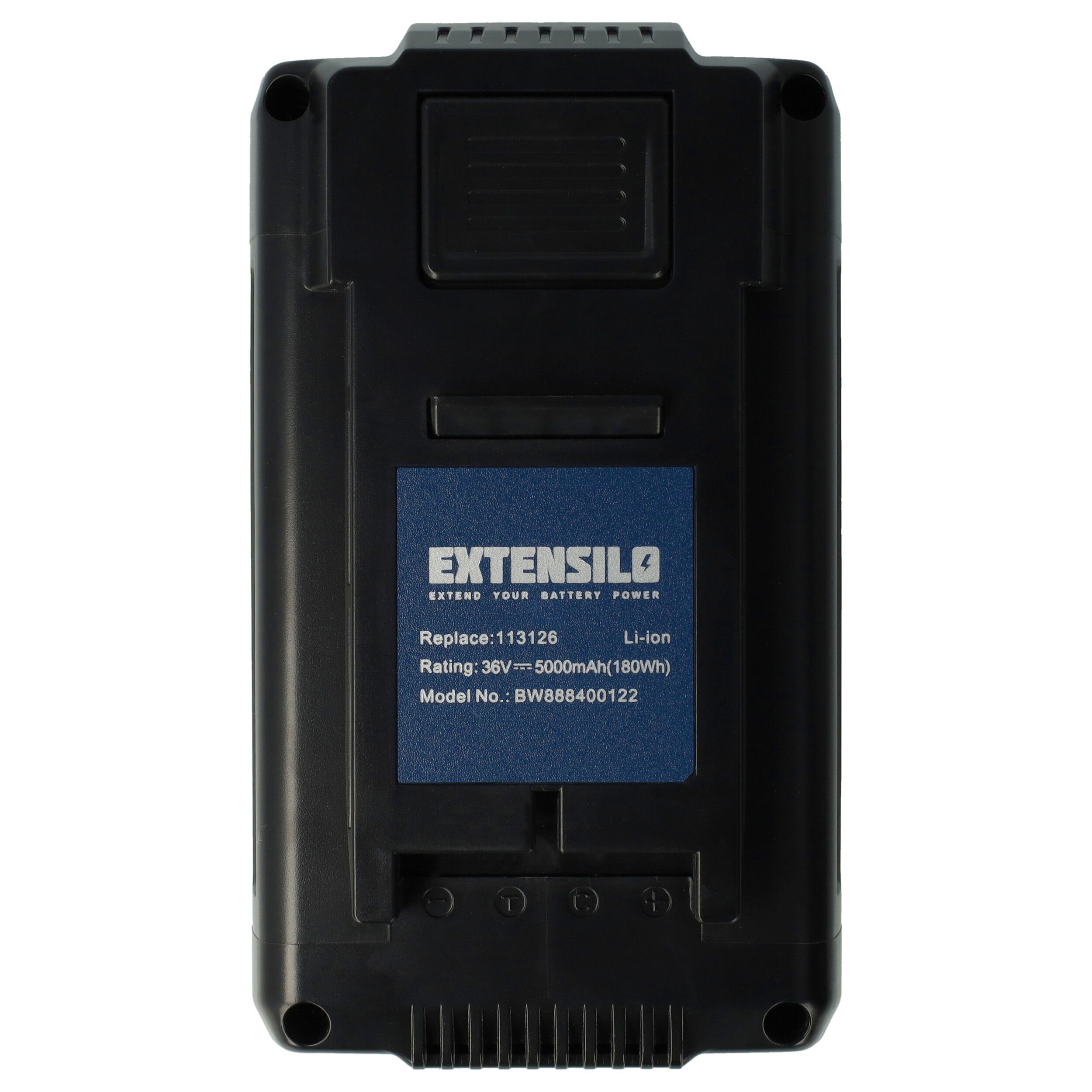 Extensilo kompatibel mit Li, mAh GT HT AL-KO 5000 4030 Akku 4055, Li-Ion (36 V) 36 HT