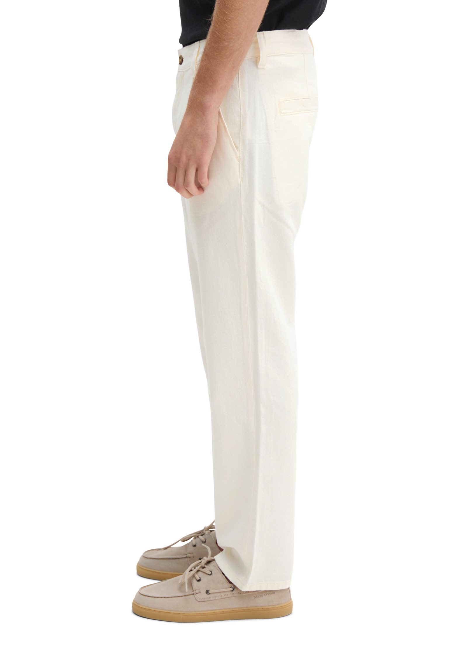 Marc O'Polo Regular-fit-Jeans aus Bio-Baumwolle und Leinen