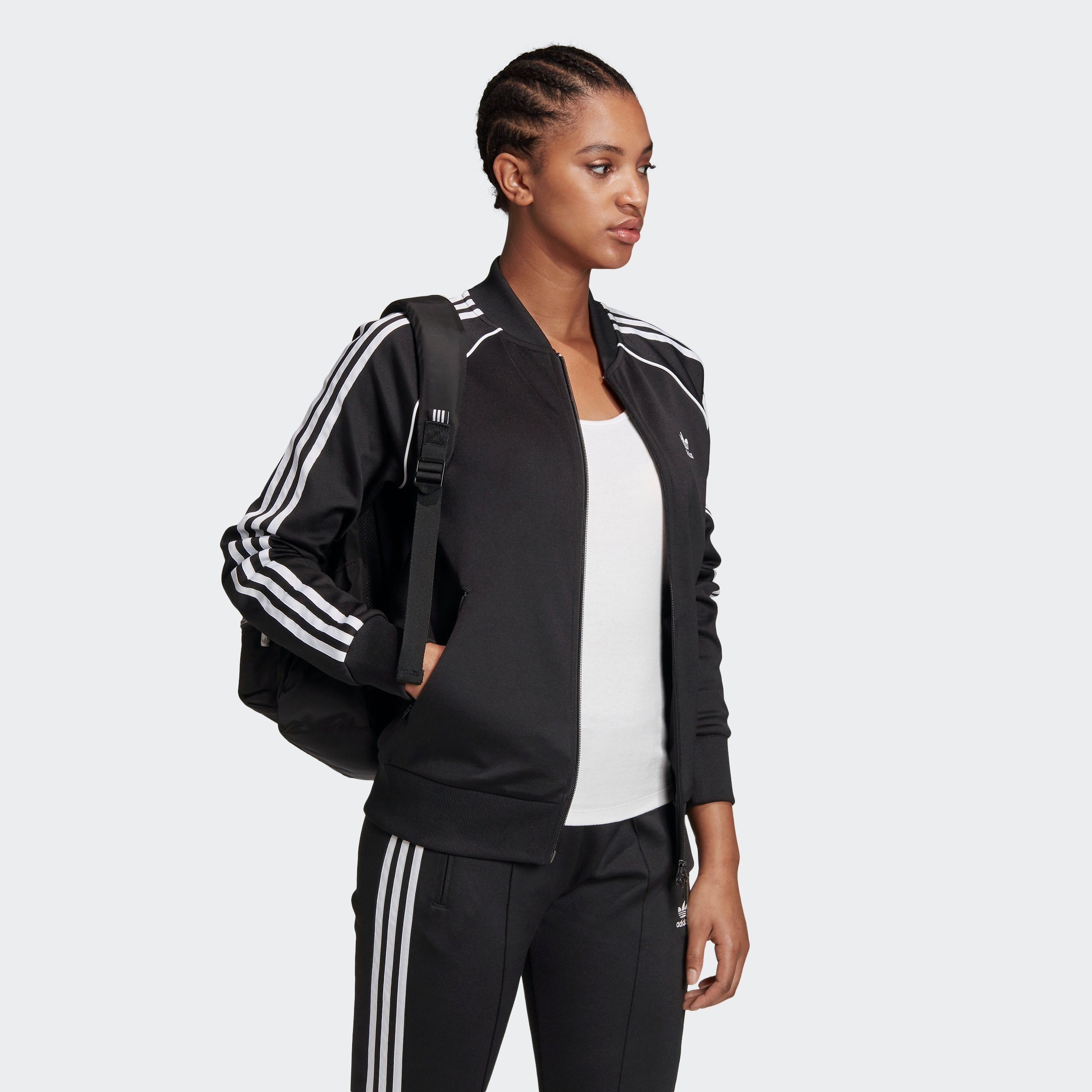 adidas Originals Trainingsjacke SST ORIGINALS BLACK/WHITE