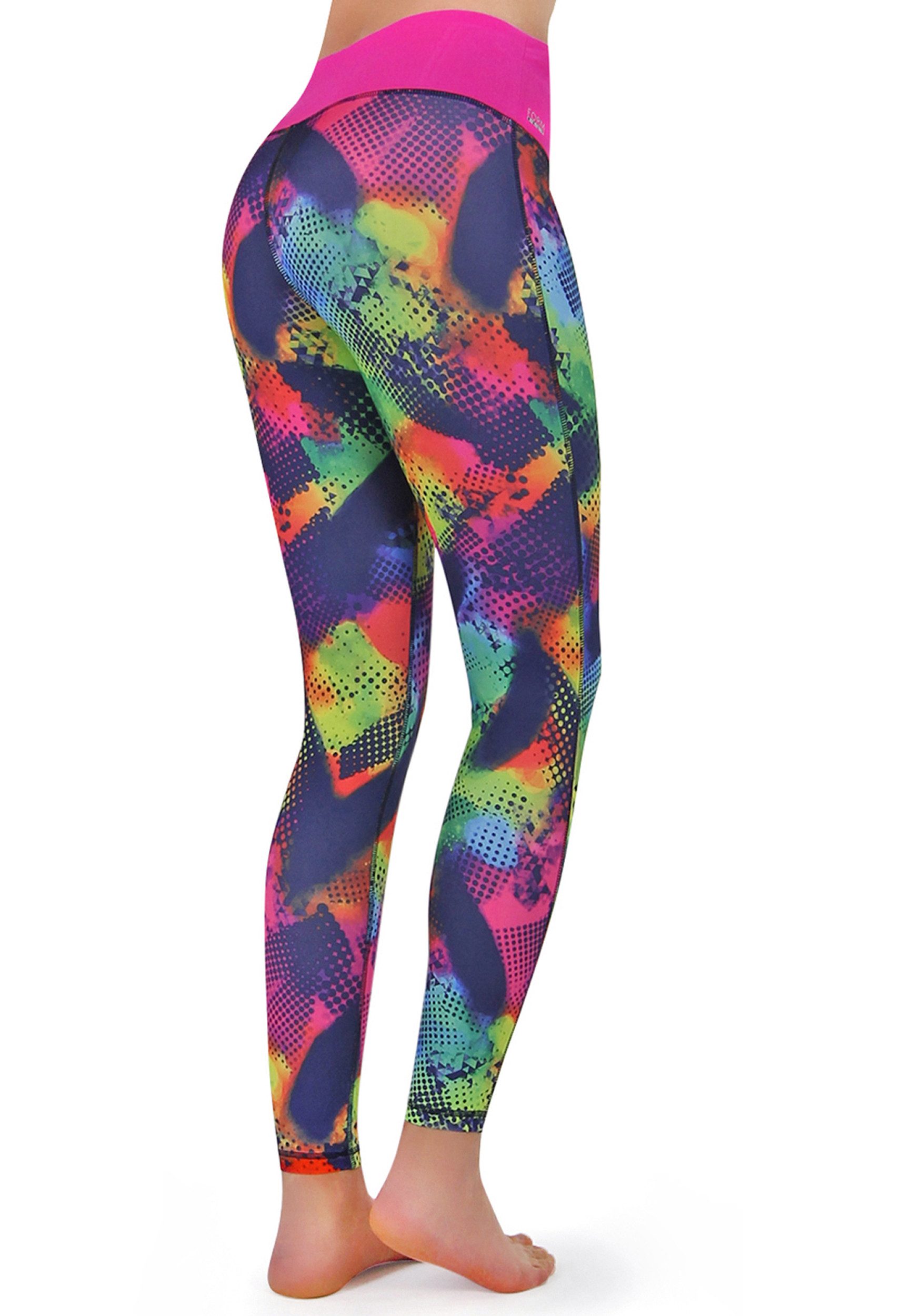 Formbelt Highwaist Leggings Laufhose Damen lang mit Handytasche Hohem Bund günstig online kaufen