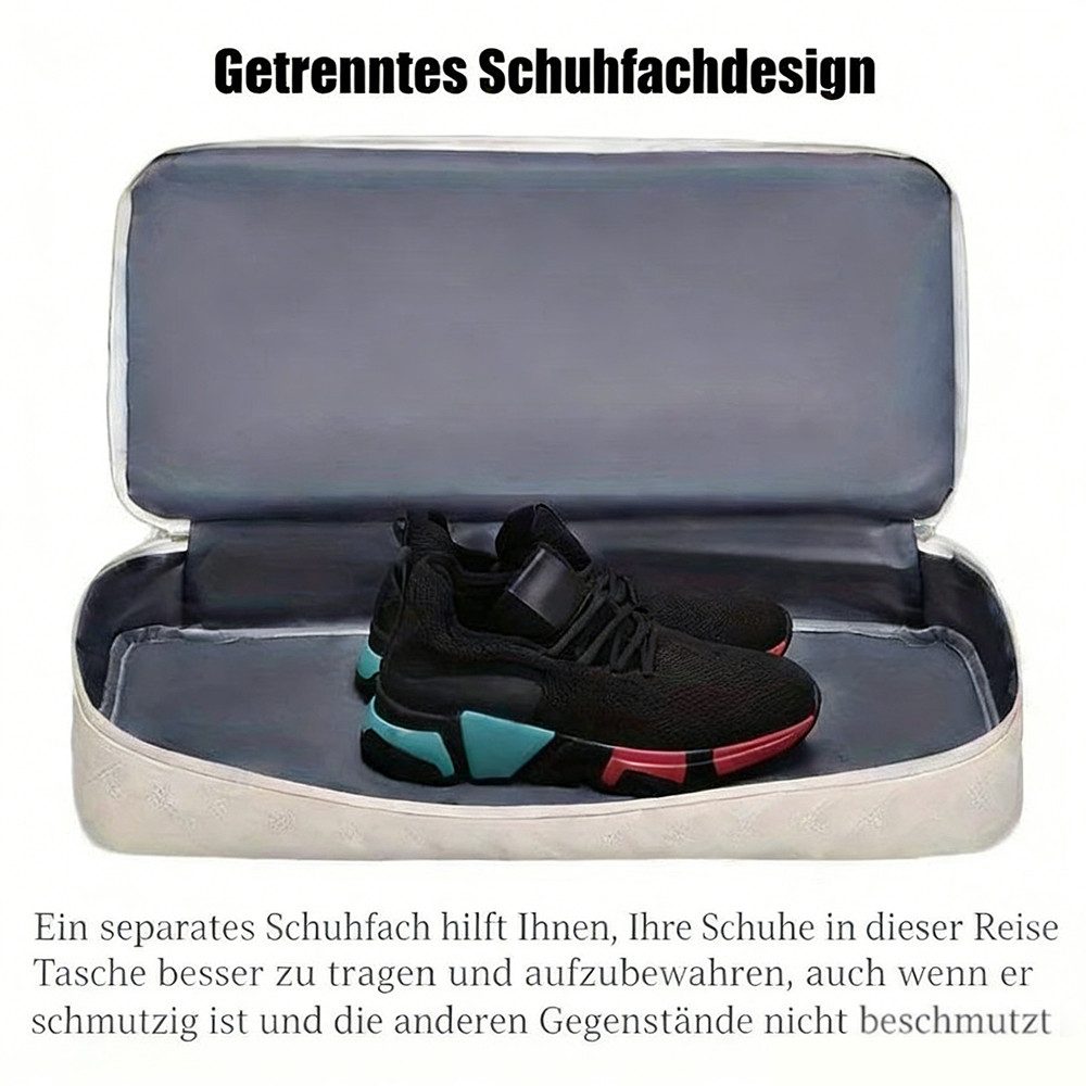 inschimmer Reisetasche Fitnesstasche Handgepäck Tasche Wasserdichte für Flugzeug Reisen Gym