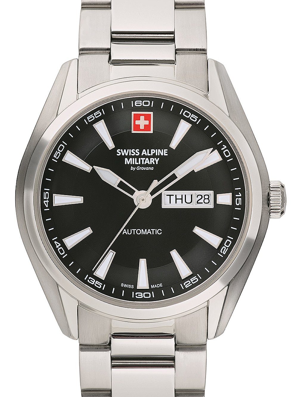 Swiss Alpine Military Automatikuhr Swiss Alpine Military 7090.2137 Automatik Herrenuhr 43mm 10ATM Swiss Alpine Military 7090.2137 Automatik Herrenuhr 43mm 10ATM