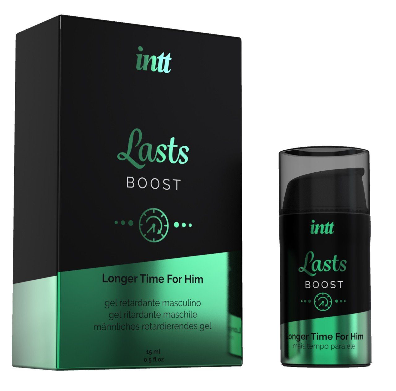 INTT Gleitgel 15 ml - intt Lasts Ejaculation Delay Gel 15ml | Gleitgele