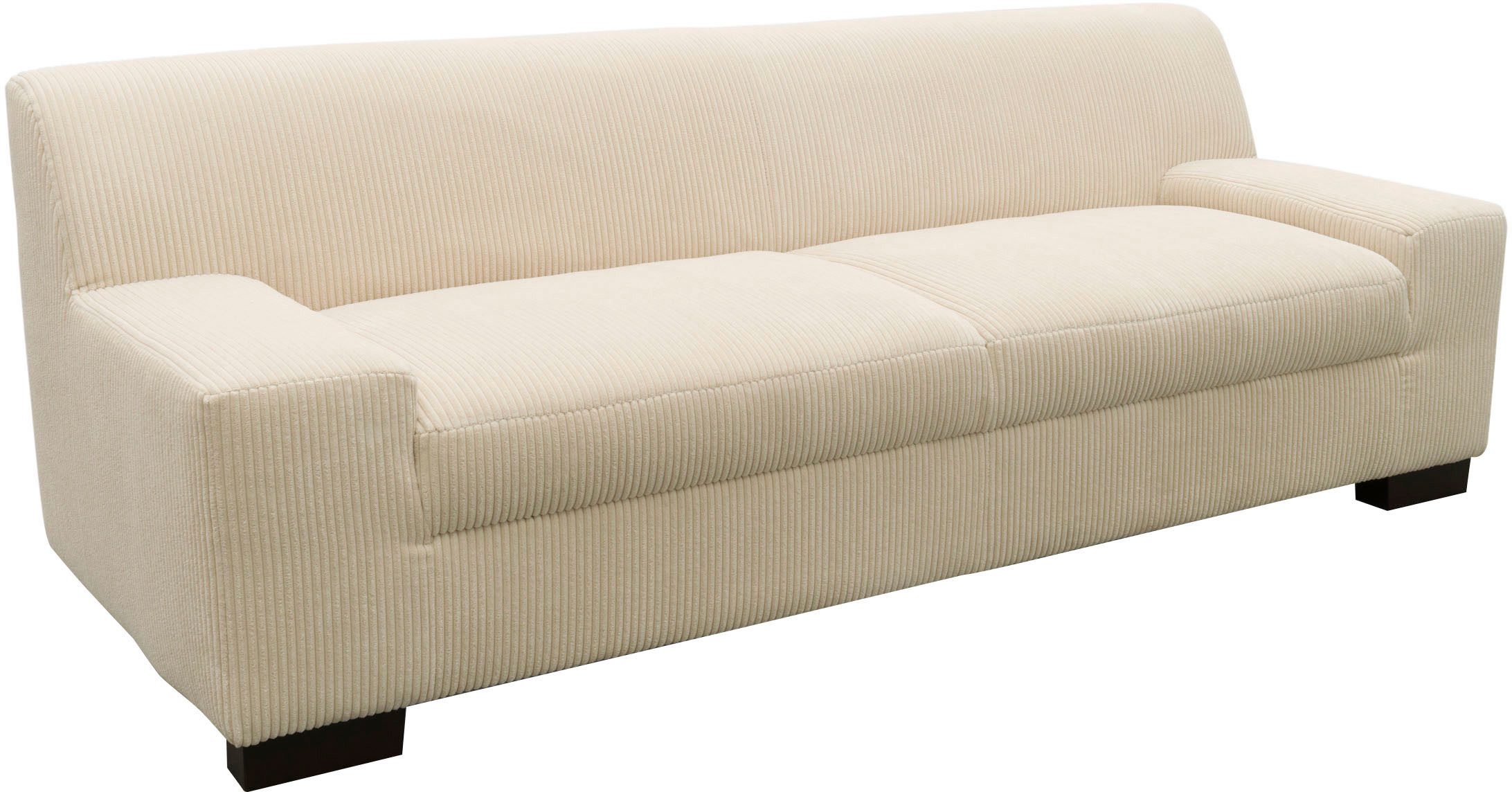 OTTO home 3-Sitzer Faxxe 212 x 85 cm, zeitlos und elegant, mittelfeste Polsterung, aus haustierfreundlichem Pet Friendly Cord – Bild 4 von 5