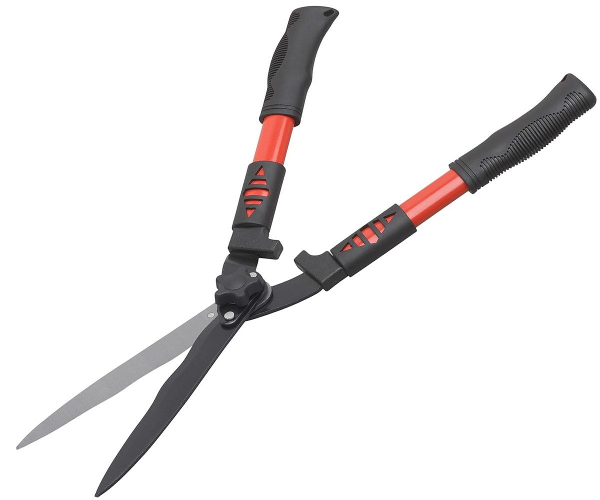 Meister Werkzeuge Heckenschere Meister Heckenschere 560 mm, Antihaft-Klinge 205 mm, bis 8 mm, (Einzelartikel, 1-tlg), Antihaftbeschichtet
