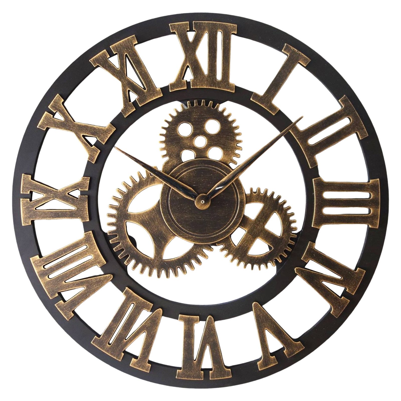TWSOUL Wanduhr 34CM 3D Handgefertigte Imitation günstig online kaufen