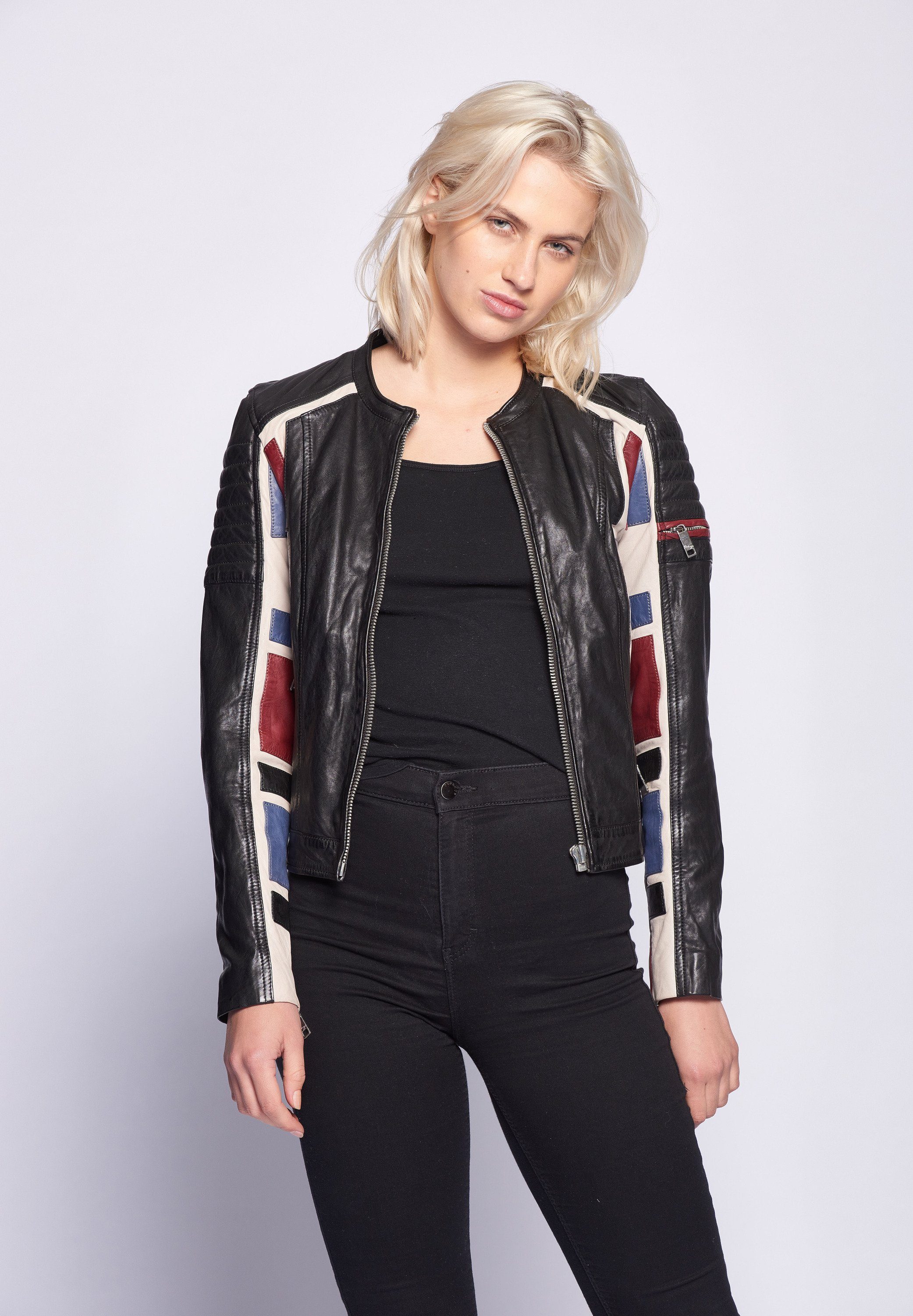 Maze Lederjacke Nebraska günstig online kaufen