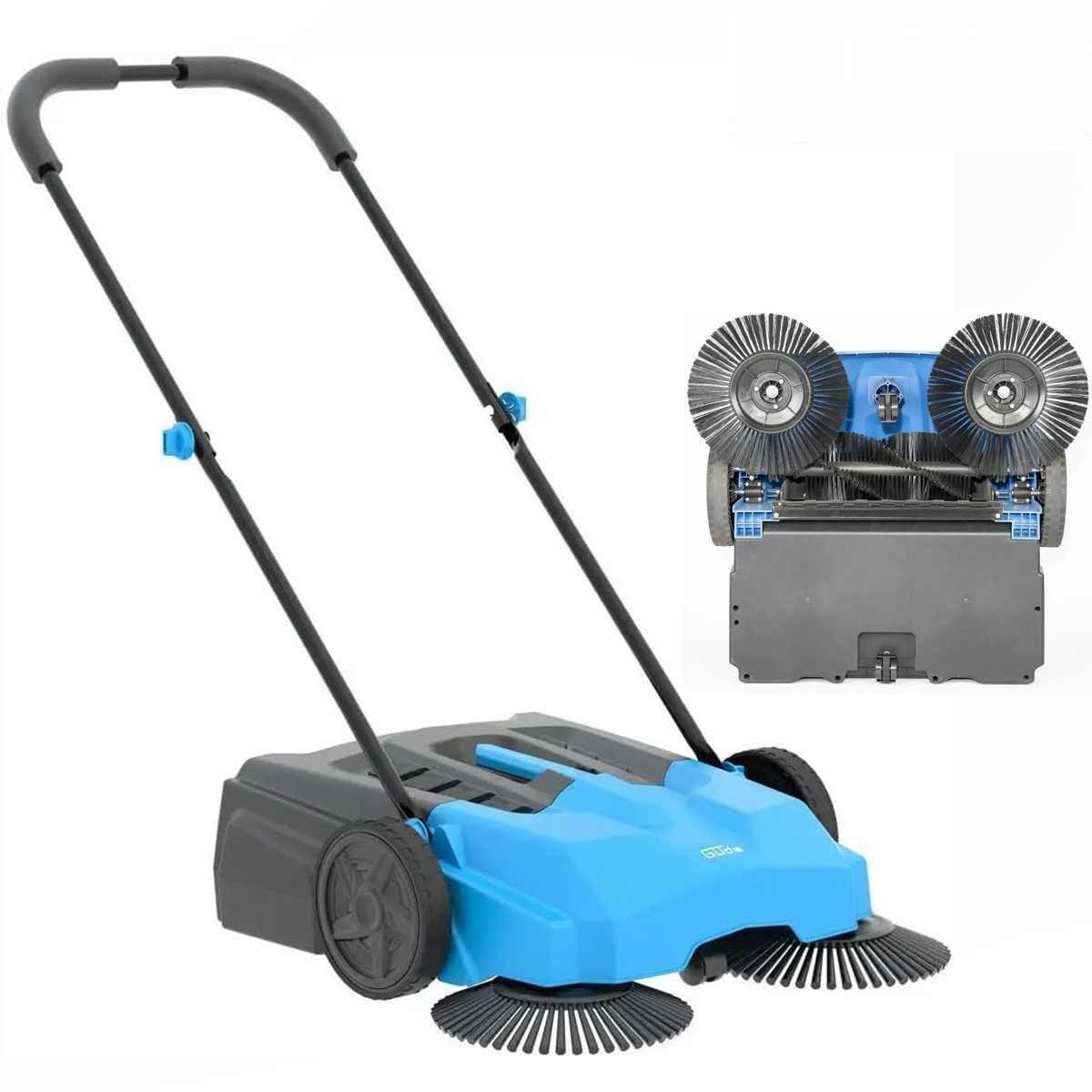 Güde Handkehrmaschine Güde Hand Kehrmaschine GKM 650 2 Seitenbesen 1 Mittelwalze