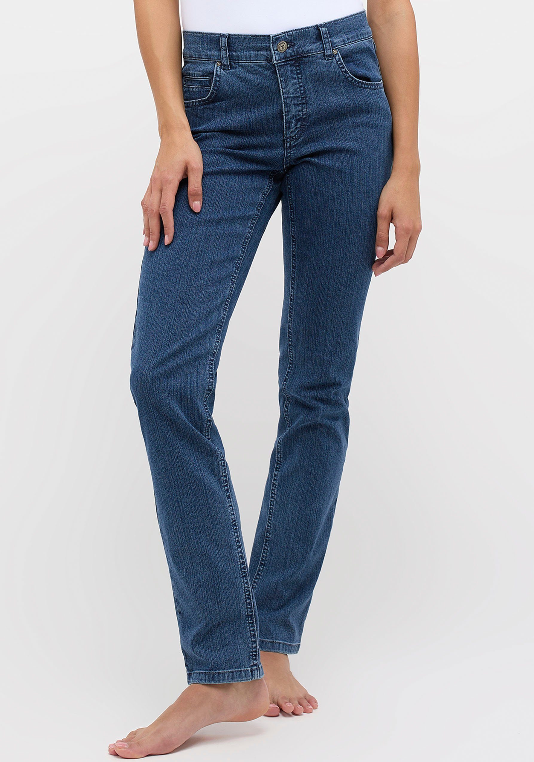 ANGELS 5-Pocket-Jeans "CICI" aus sportivem Denim günstig online kaufen
