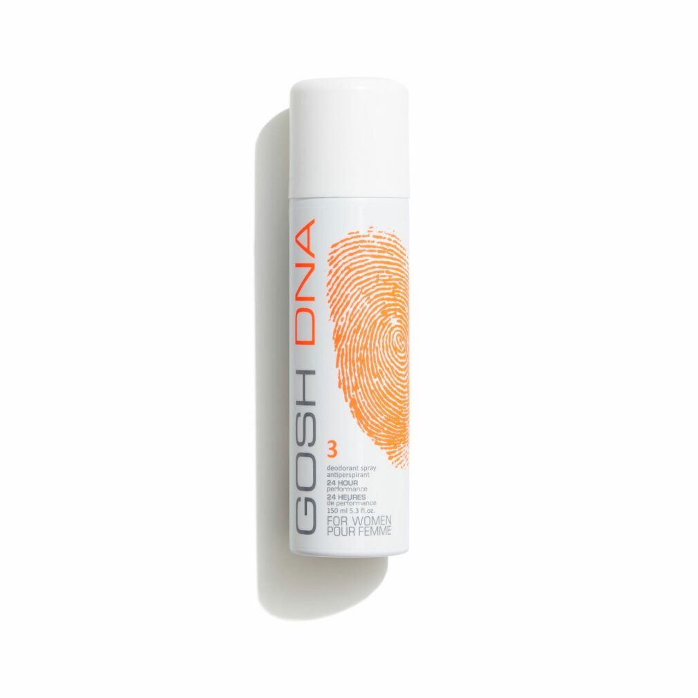 GOSH Deo-Roller DNA 3 Deodorant Spray für Frauen 150 ml