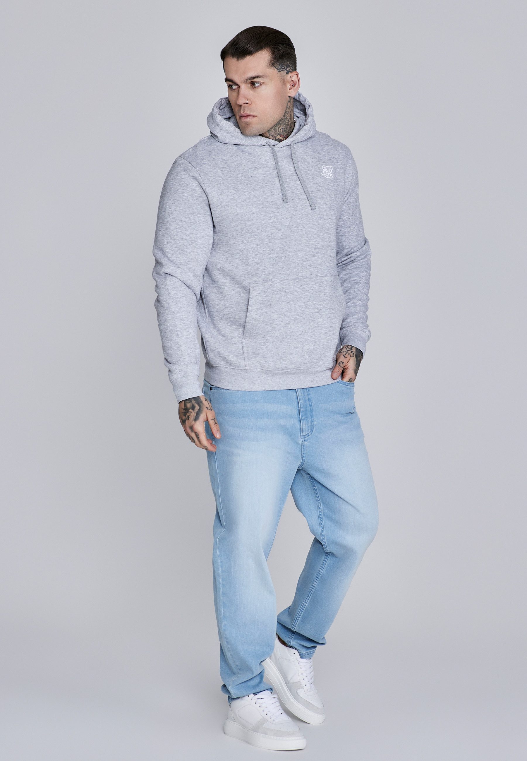 Siksilk Hoodie SikSilk Herren Essentials Hoodie