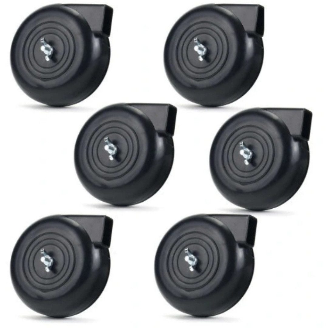 Kityhome Pressfitting Ansaugschalldämpfer 16mm mit 3/8PT Gewinde - Geräuschreduzierer, (6 SET), Passgenaues 3/8PT Gewinde