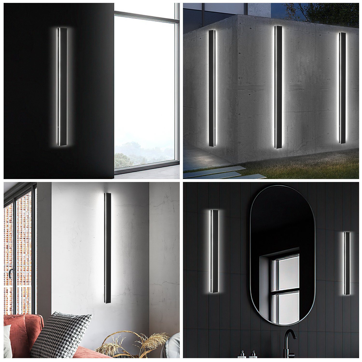 Moderne Wandleuchte - ZOOM - TEKNI-LED - für den Innenraum