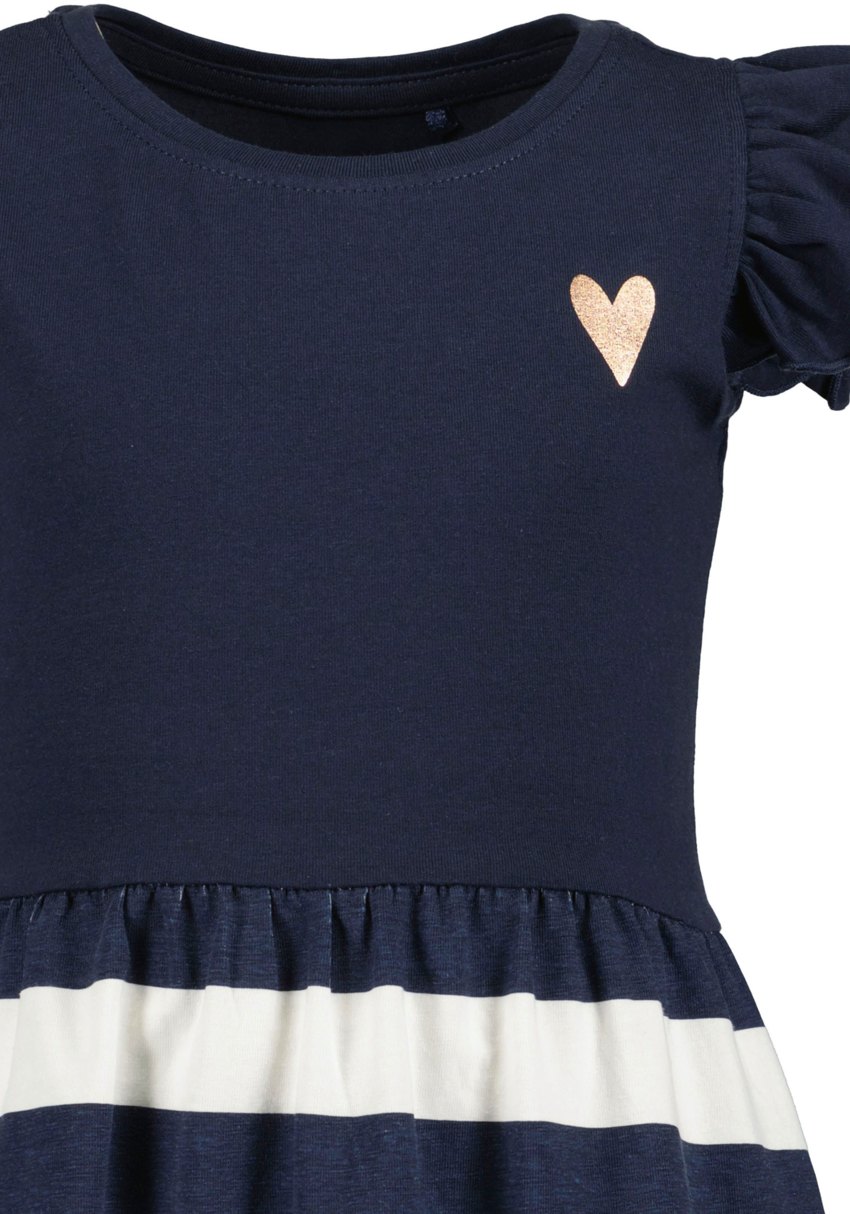 Blue Seven Sweatkleid (1-tlg) im maritimen Look