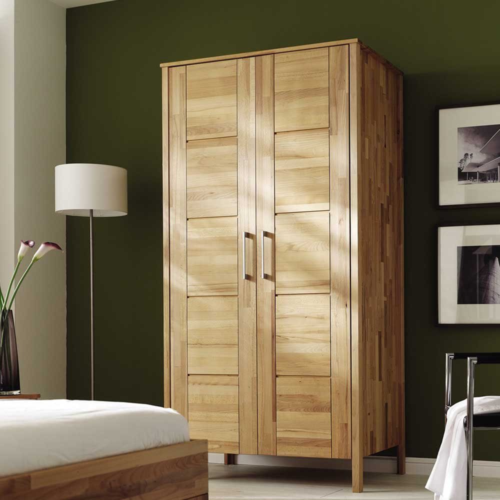 Pharao24 Kleiderschrank Sienna aus Massivholz