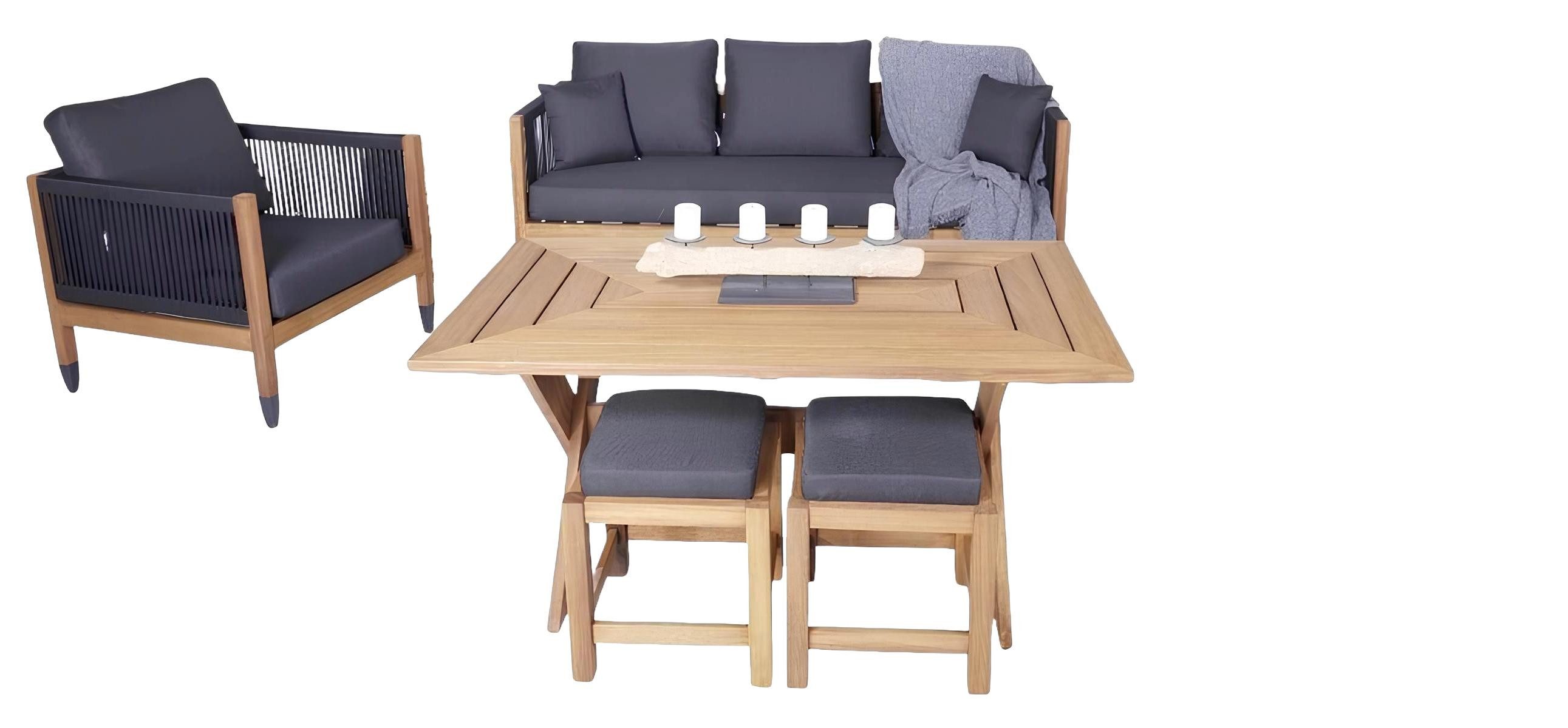 Xlmoebel Sessel Designer Gartenmöbel-Set aus hochwertigem Material in elegantem Design (Sessel), Hergestellt in Europa