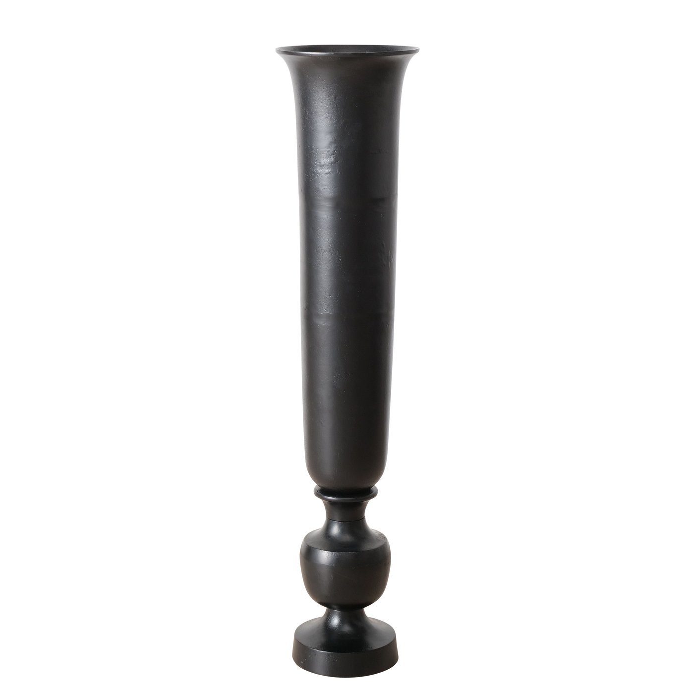 BOLTZE schwarz Vase in "Basuma" aus Dekovase H123cm, Metall
