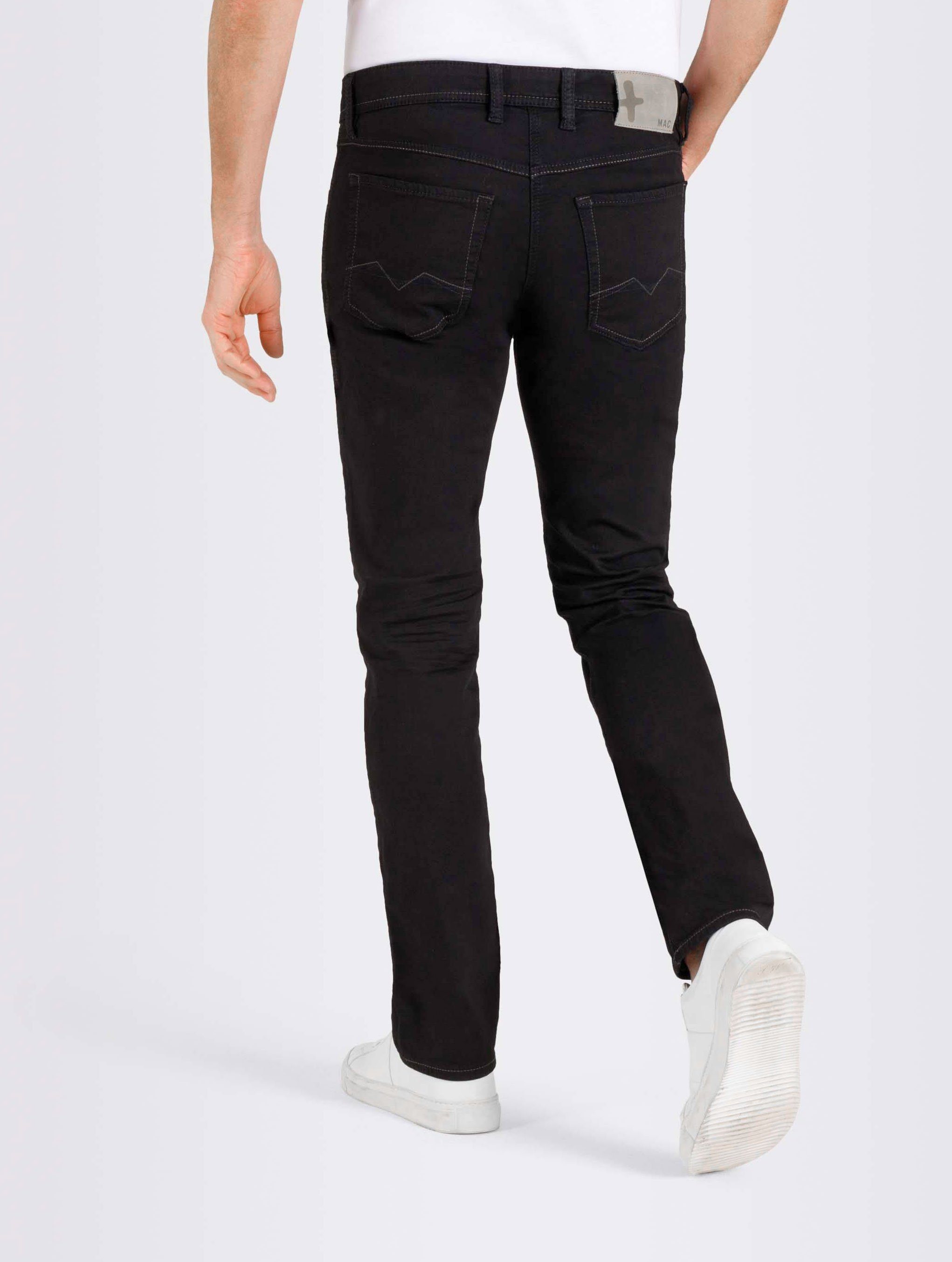MAC 5-Pocket-Jeans Jog'n Light H896 0994L Black Clean Black Denim Jeans Sweat