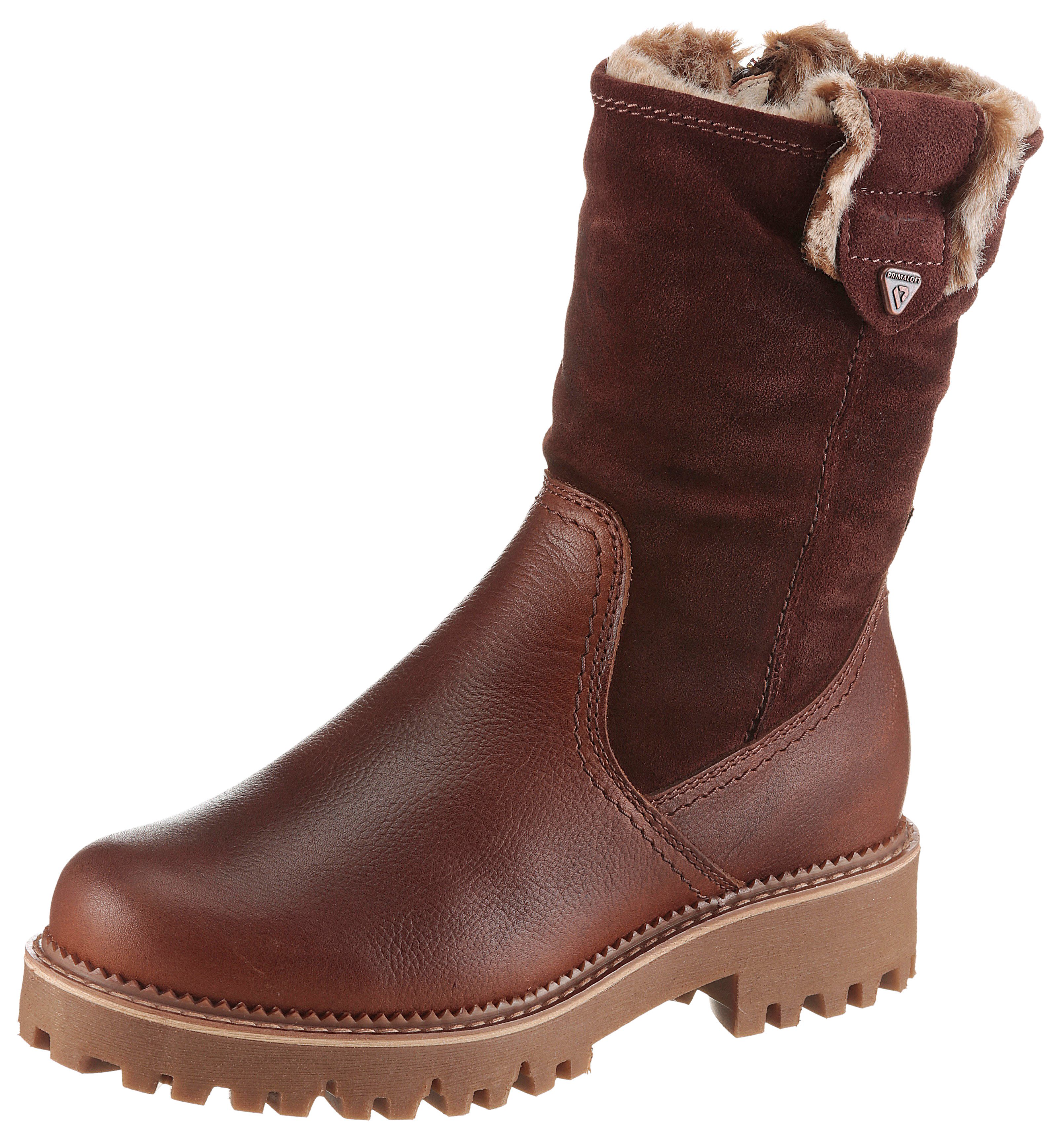 Tamaris Winterstiefelette, Blockabsatz, Winterboots mit Falten im slouchy L günstig online kaufen