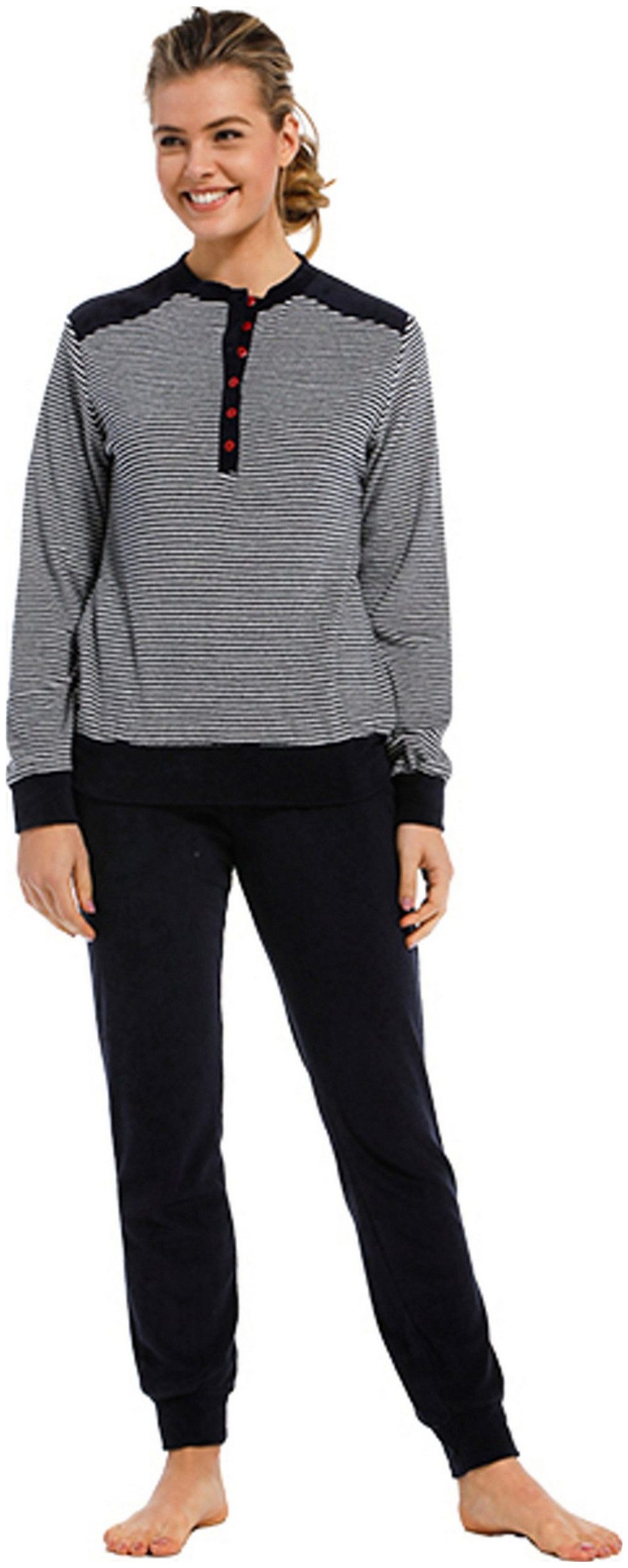 Pastunette Pyjama Pastunette Damen Frottee Schlafanzug günstig online kaufen