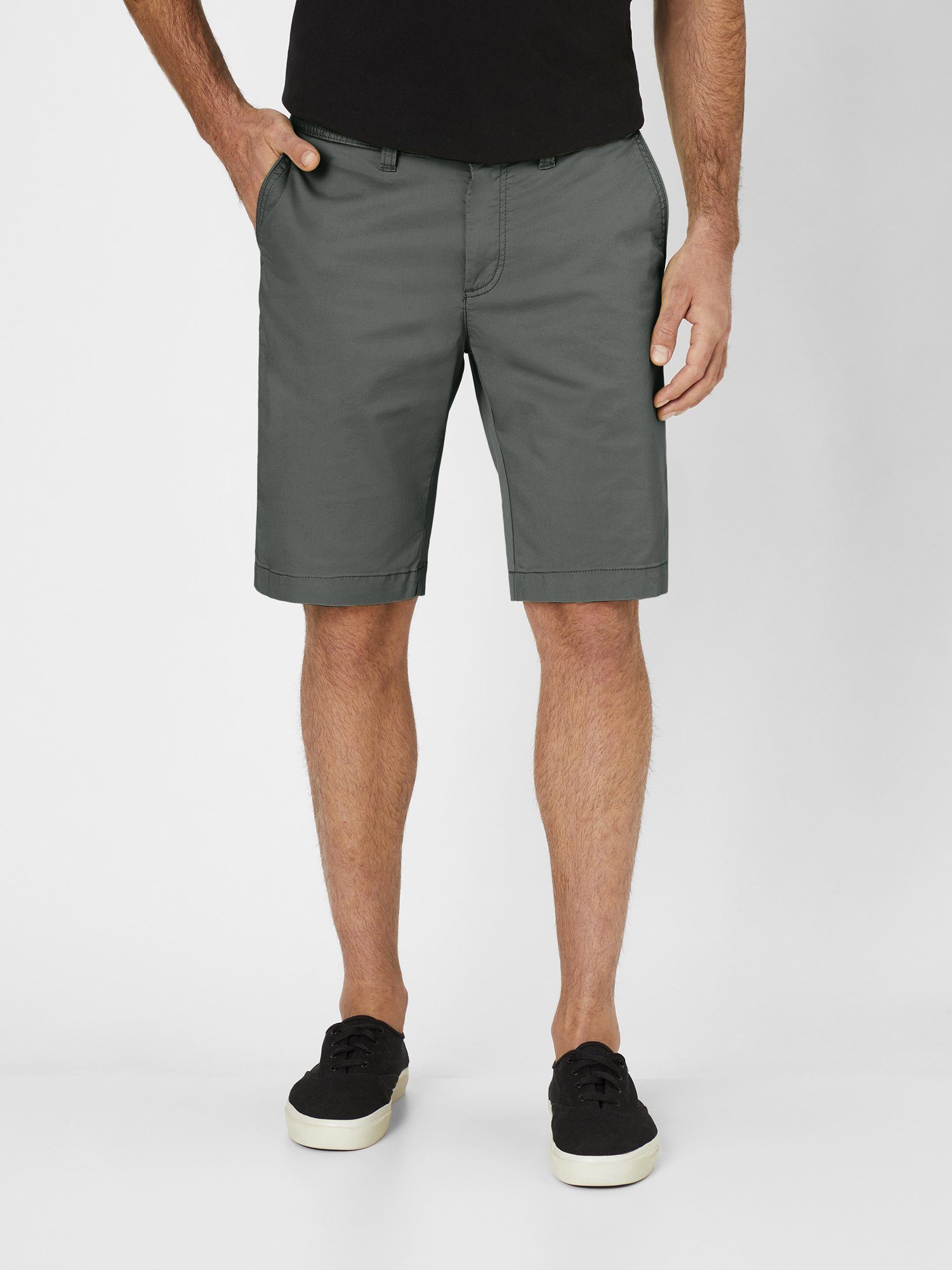 Redpoint Chinoshorts SURRAY Elastische Chino Bermudas oliv