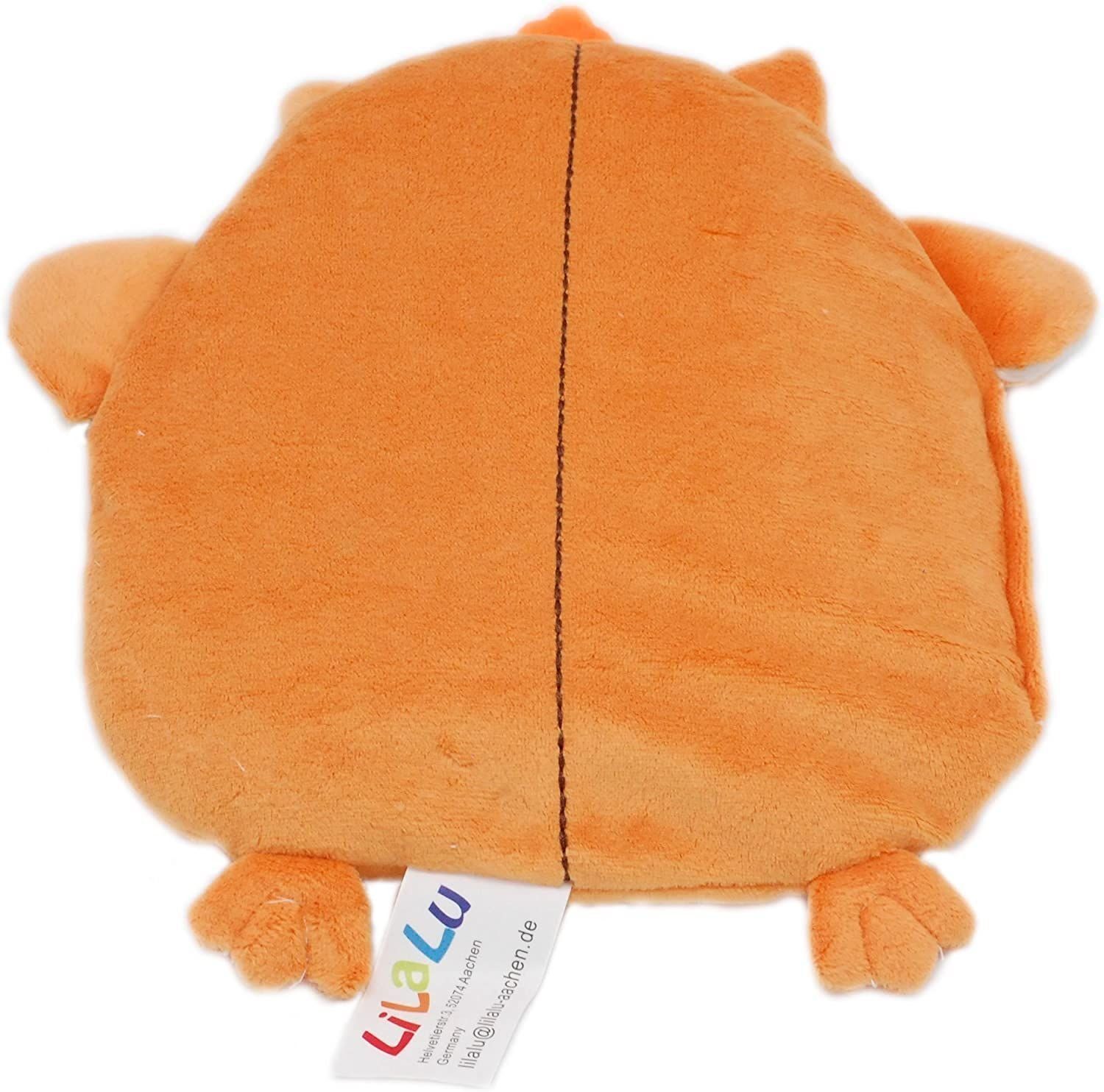 Lilalu Wärmekissen Wärmekissen Eule, Kinder Wärmetier, Plüsch - 100% natürliche Füllung, Stofftier - ideal als Geschenk