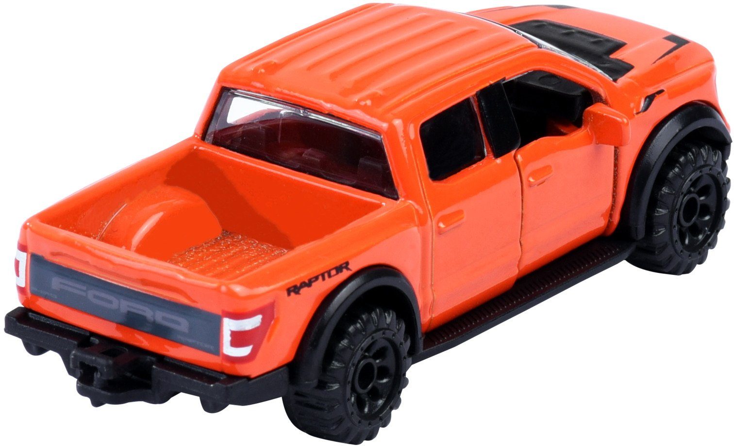 majORETTE Spielzeug-Auto Premium Ford Cars Spielzeugauto orange 212053052Q39 Raptor F-150