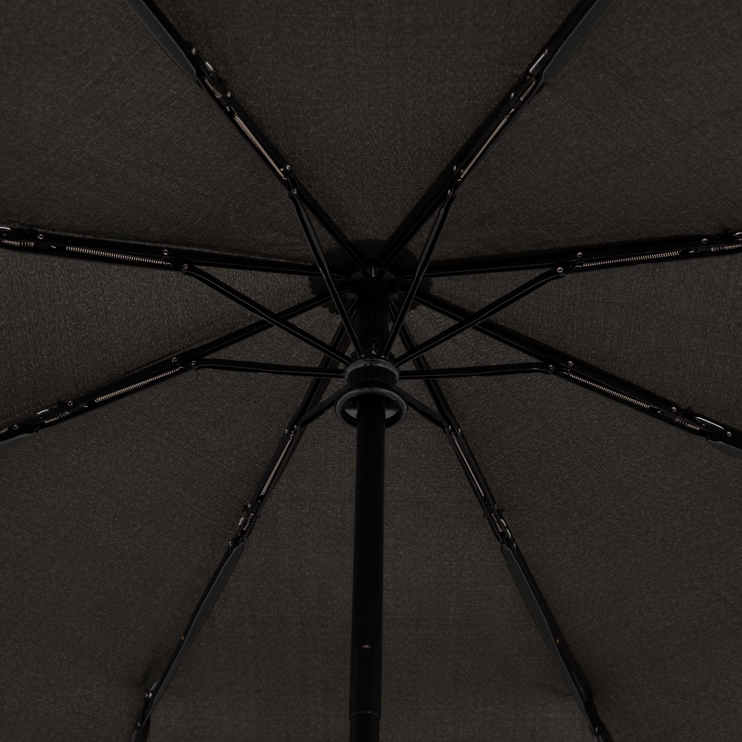 doppler® Taschenregenschirm Fiber Magic Superstrong, uni schwarz