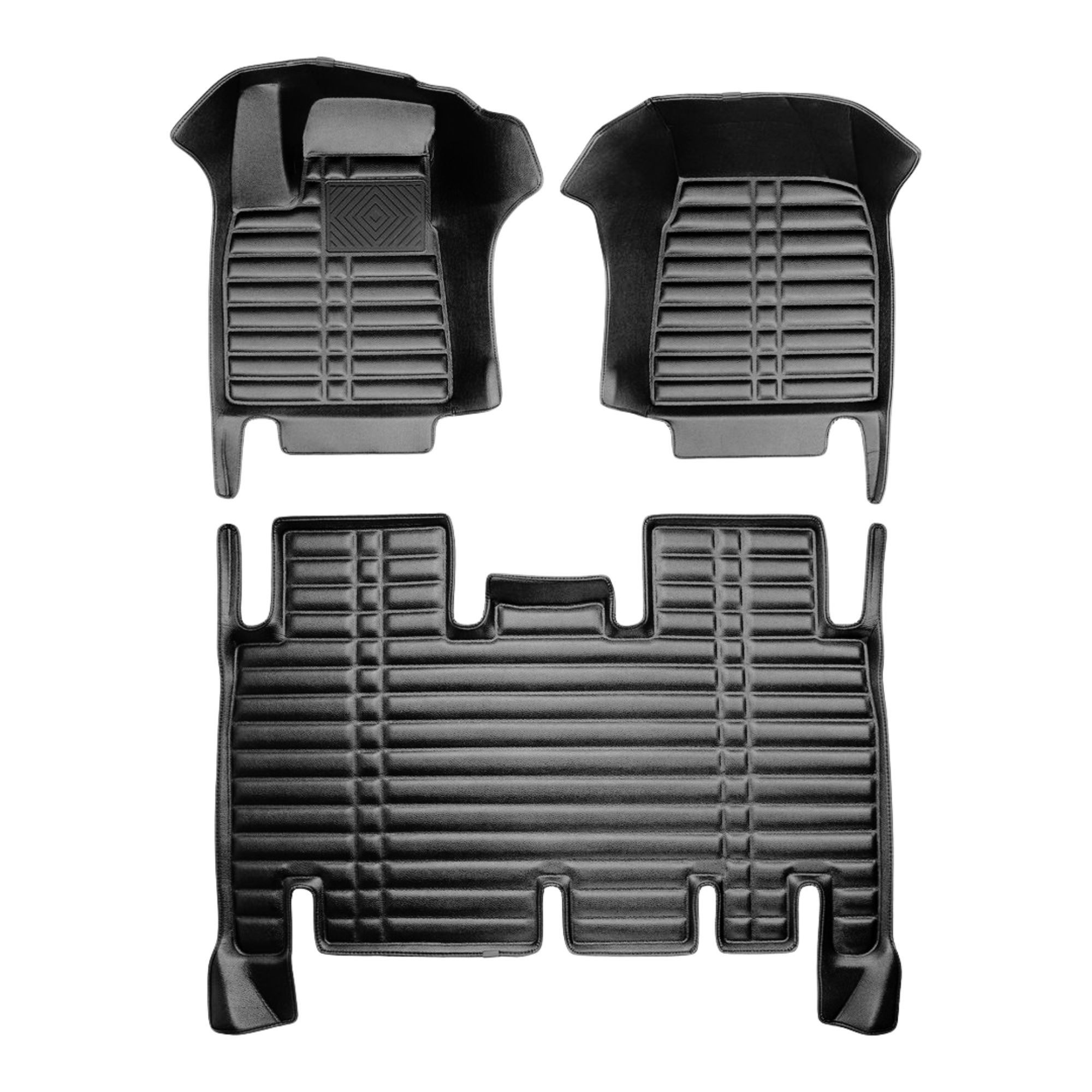 fussmattenprofi.com Auto-Fußmatte 5D Premium Auto Fussmatten für Tesla Model X 2015-2026 (1 St), für Tesla Tesla Model X