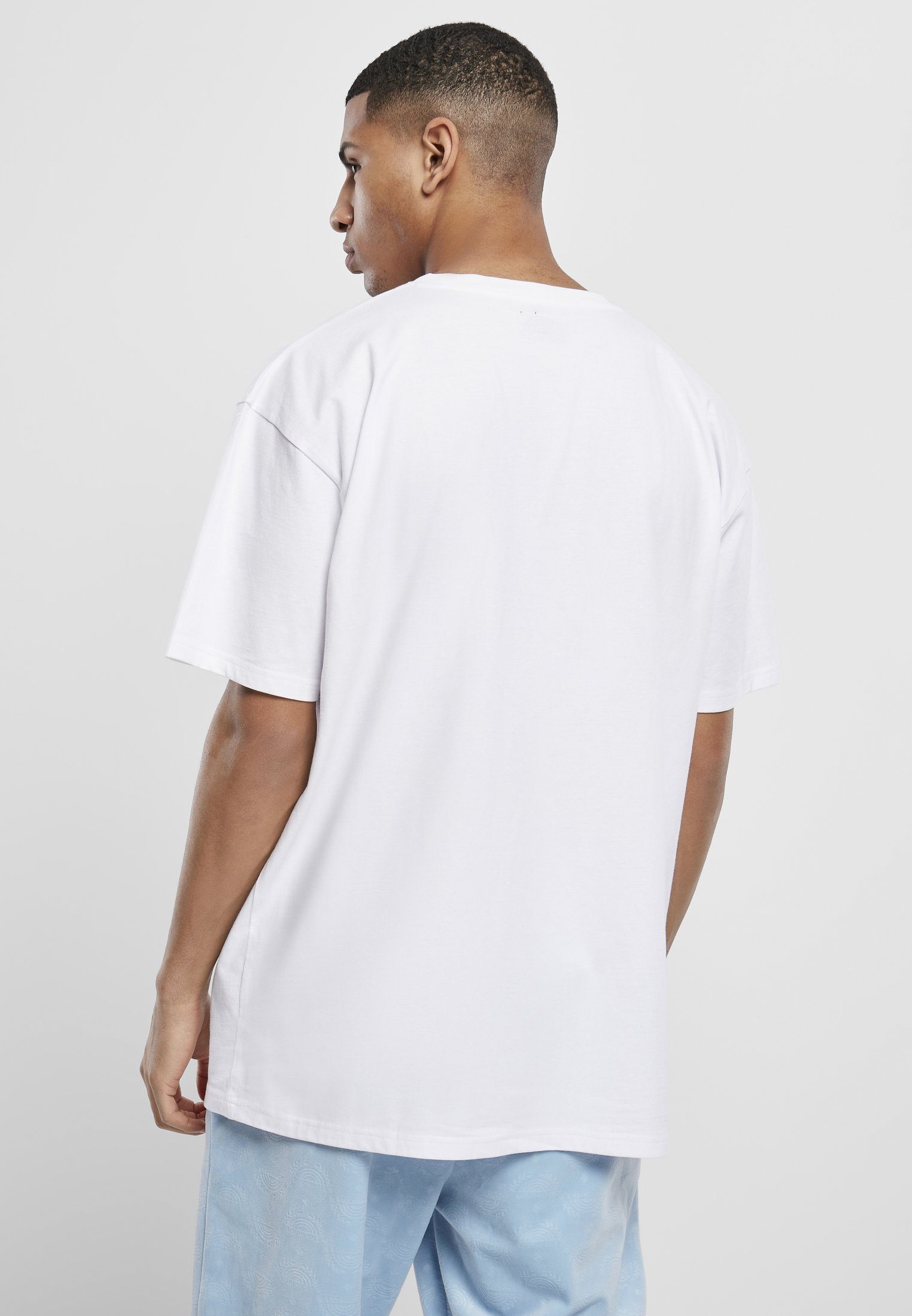 Southpole T-Shirt Herren (1-tlg) Southpole Harlem Tee white